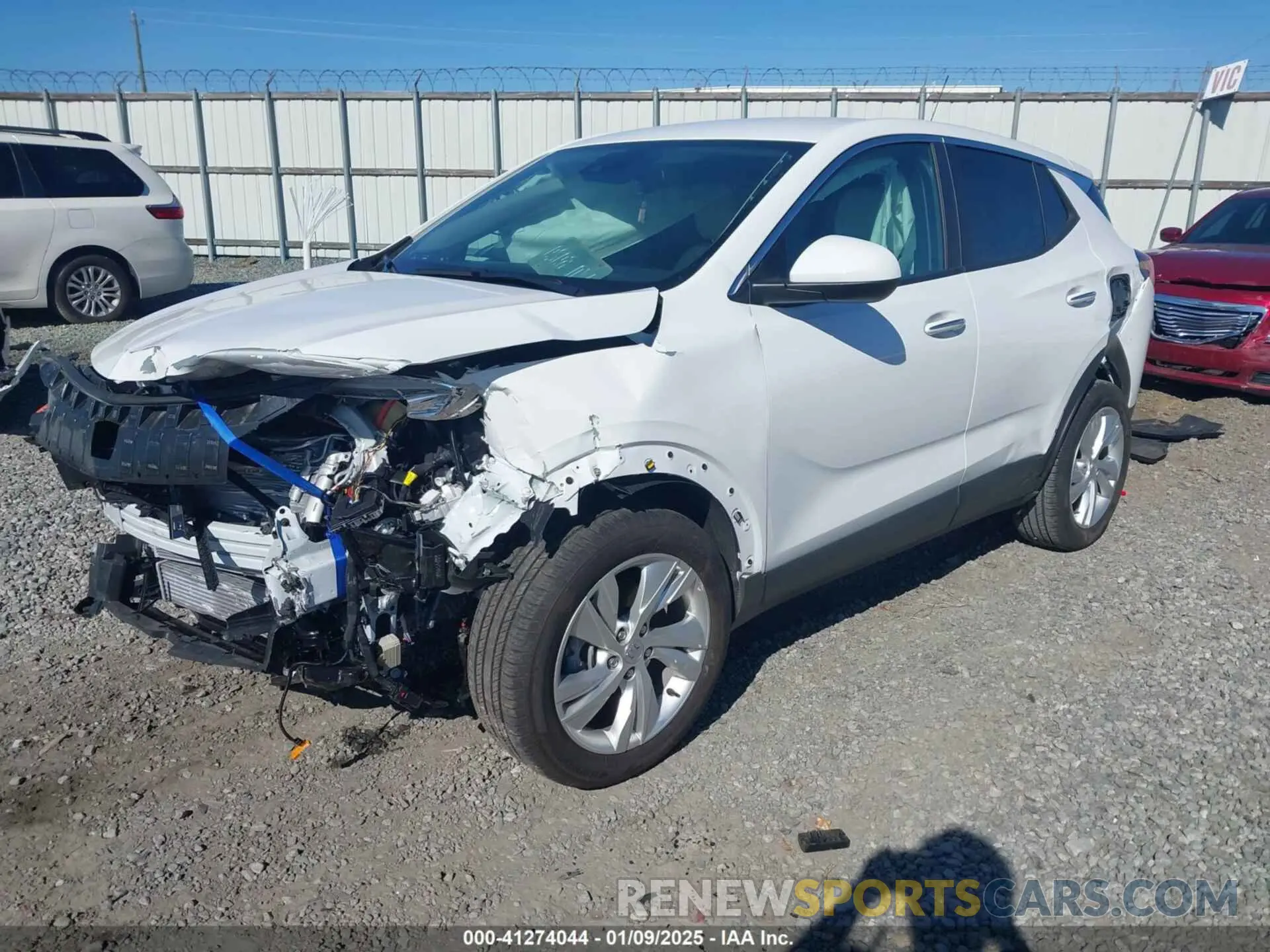 2 Photograph of a damaged car KL4AMBS23RB197695 BUICK ENCORE GX 2024