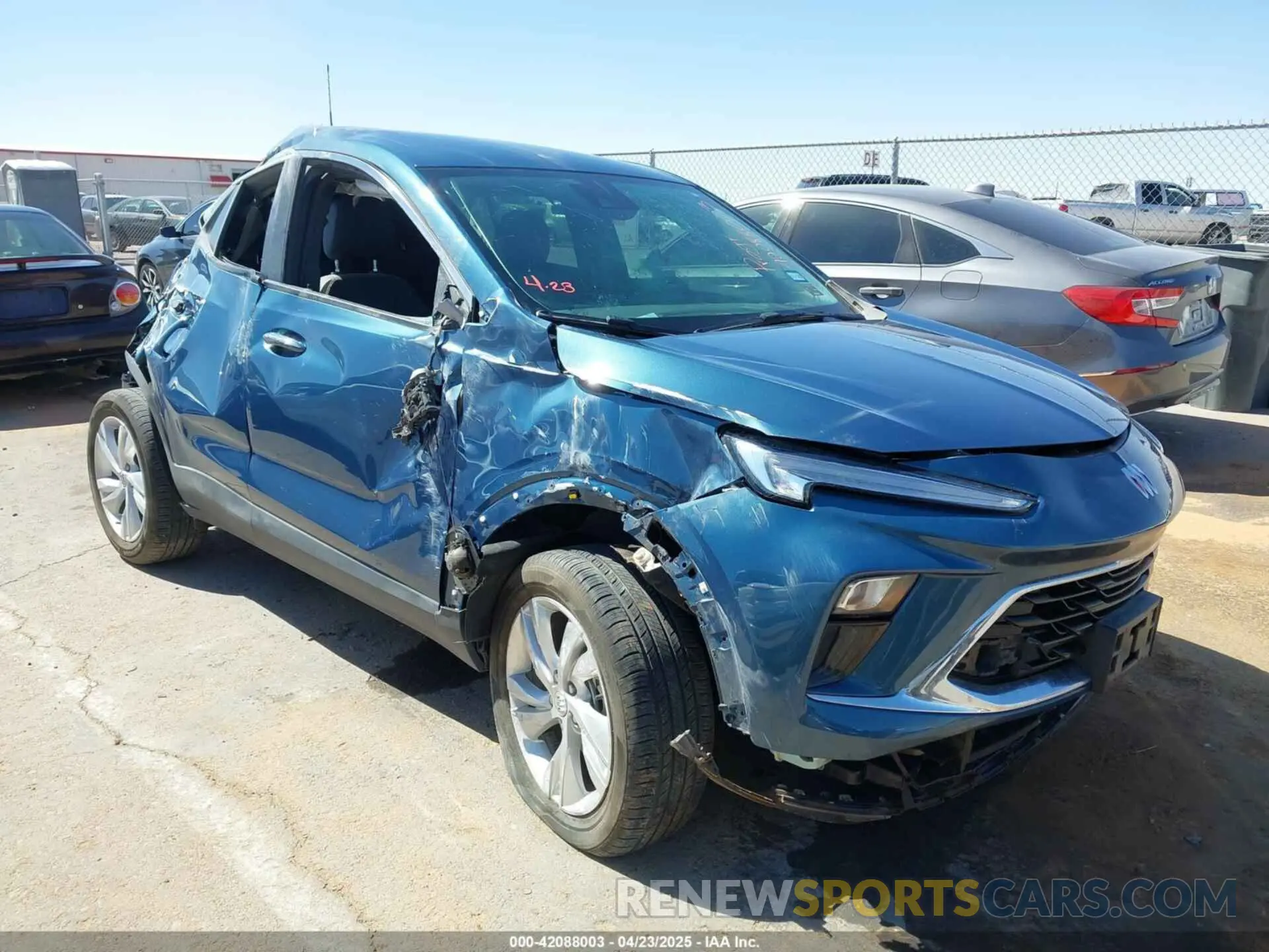 1 Фотография поврежденного автомобиля KL4AMBS25RB097341 BUICK ENCORE GX 2024