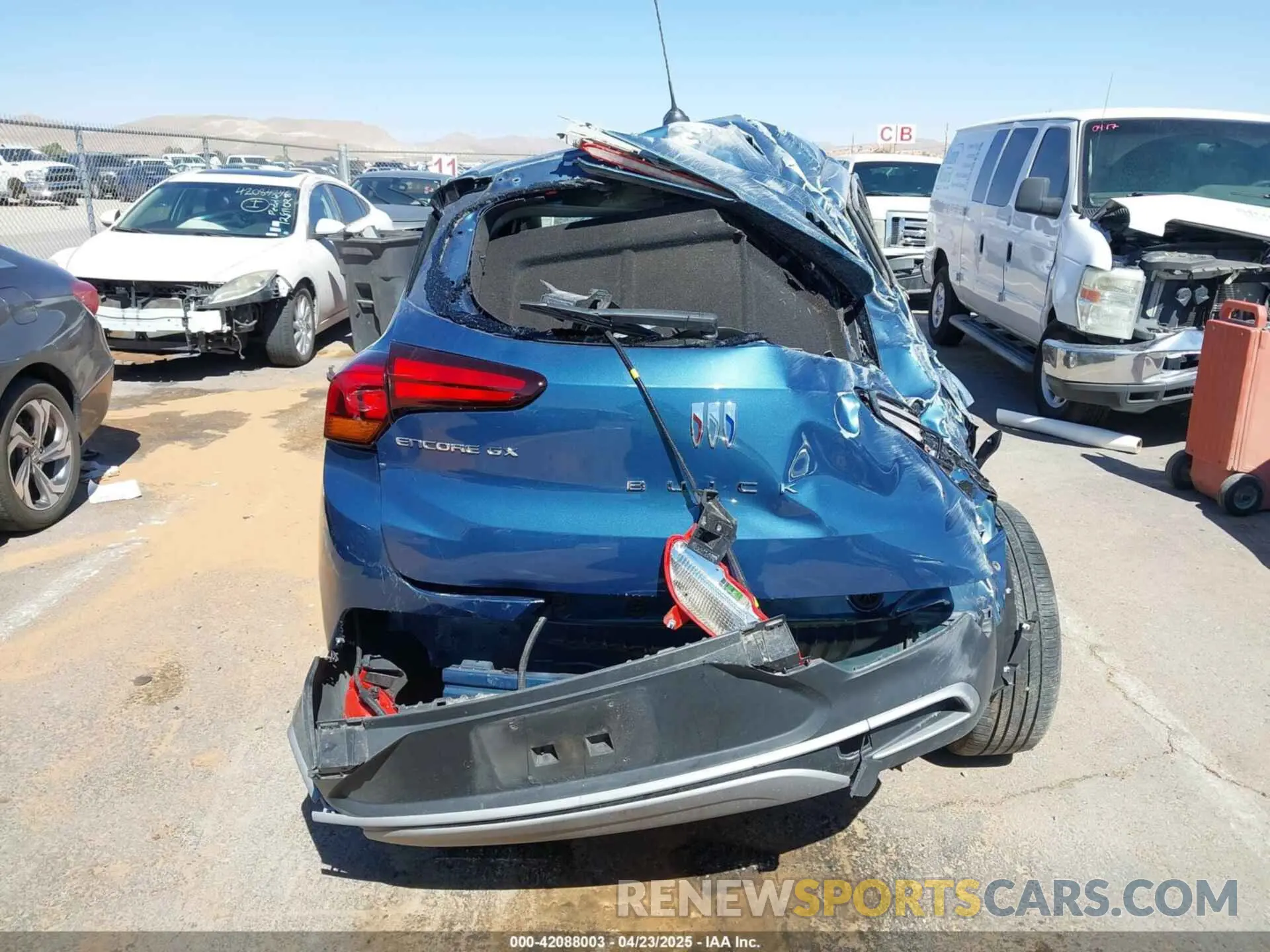 16 Фотография поврежденного автомобиля KL4AMBS25RB097341 BUICK ENCORE GX 2024
