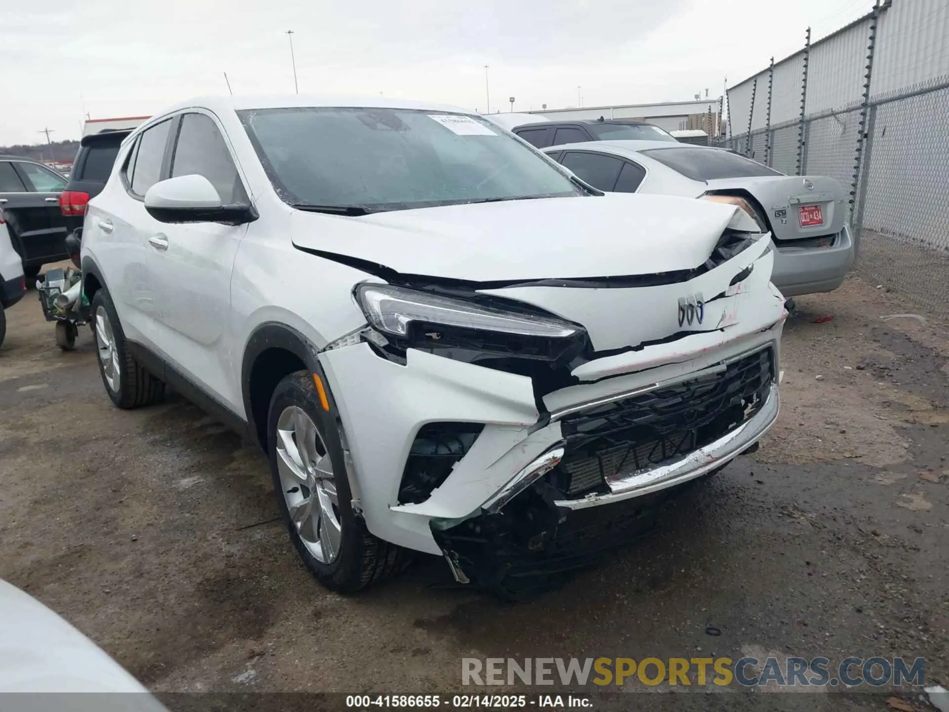 1 Фотография поврежденного автомобиля KL4AMBS25RB173236 BUICK ENCORE GX 2024