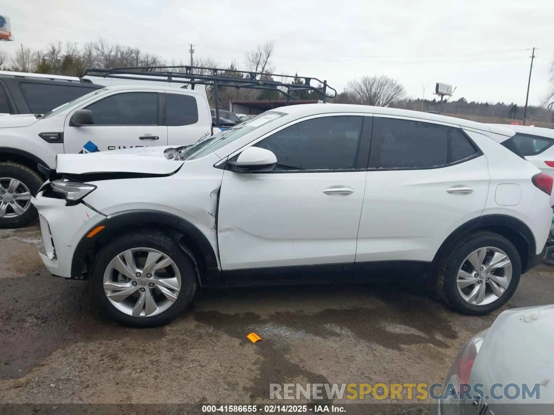 14 Фотография поврежденного автомобиля KL4AMBS25RB173236 BUICK ENCORE GX 2024