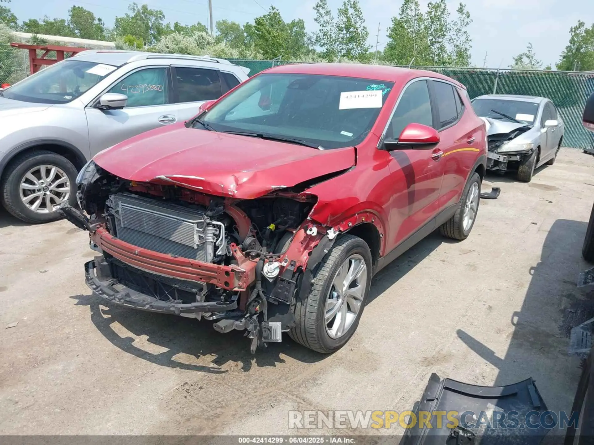 2 Photograph of a damaged car KL4AMBSL2RB006454 BUICK ENCORE GX 2024