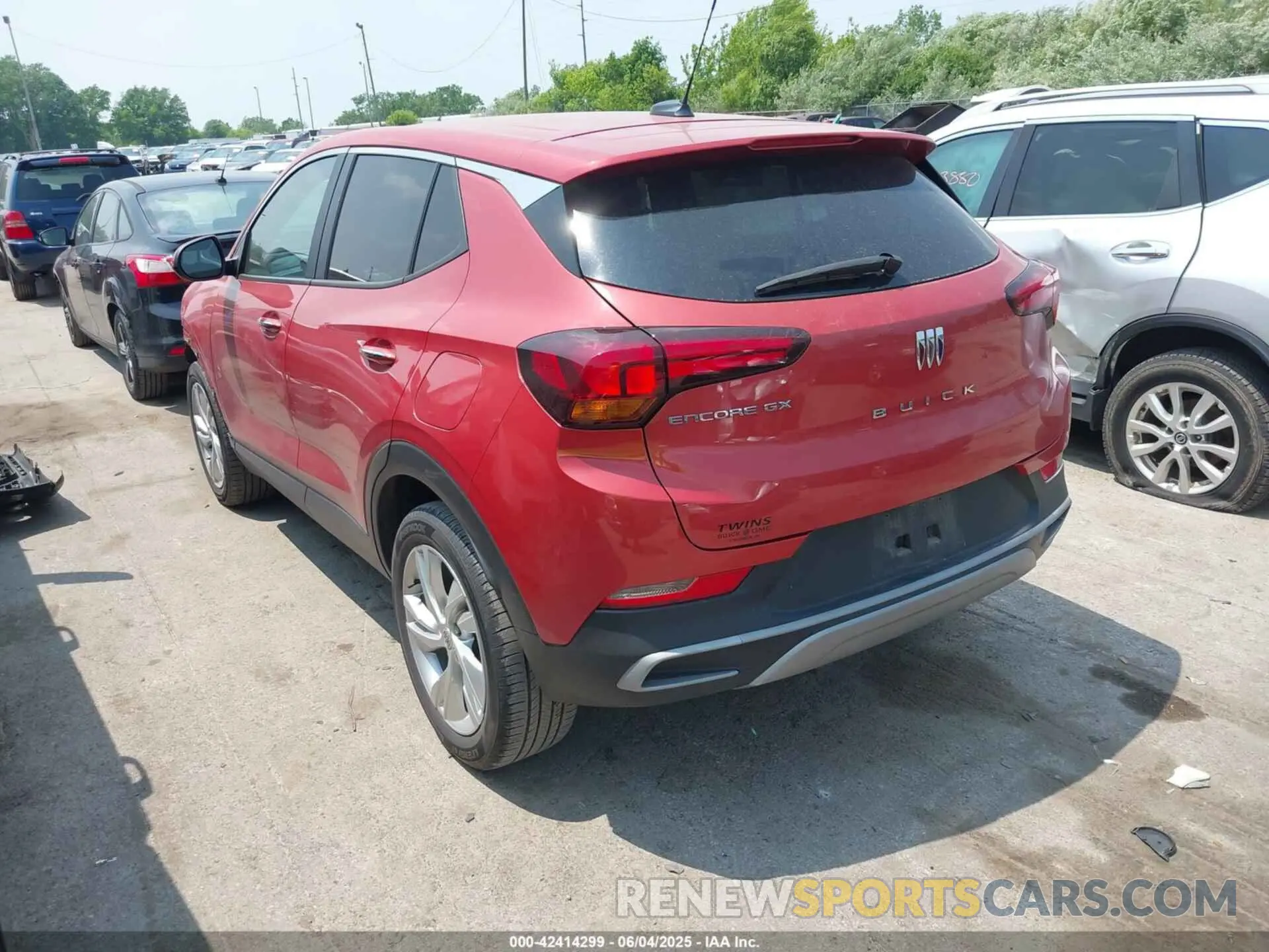 3 Photograph of a damaged car KL4AMBSL2RB006454 BUICK ENCORE GX 2024