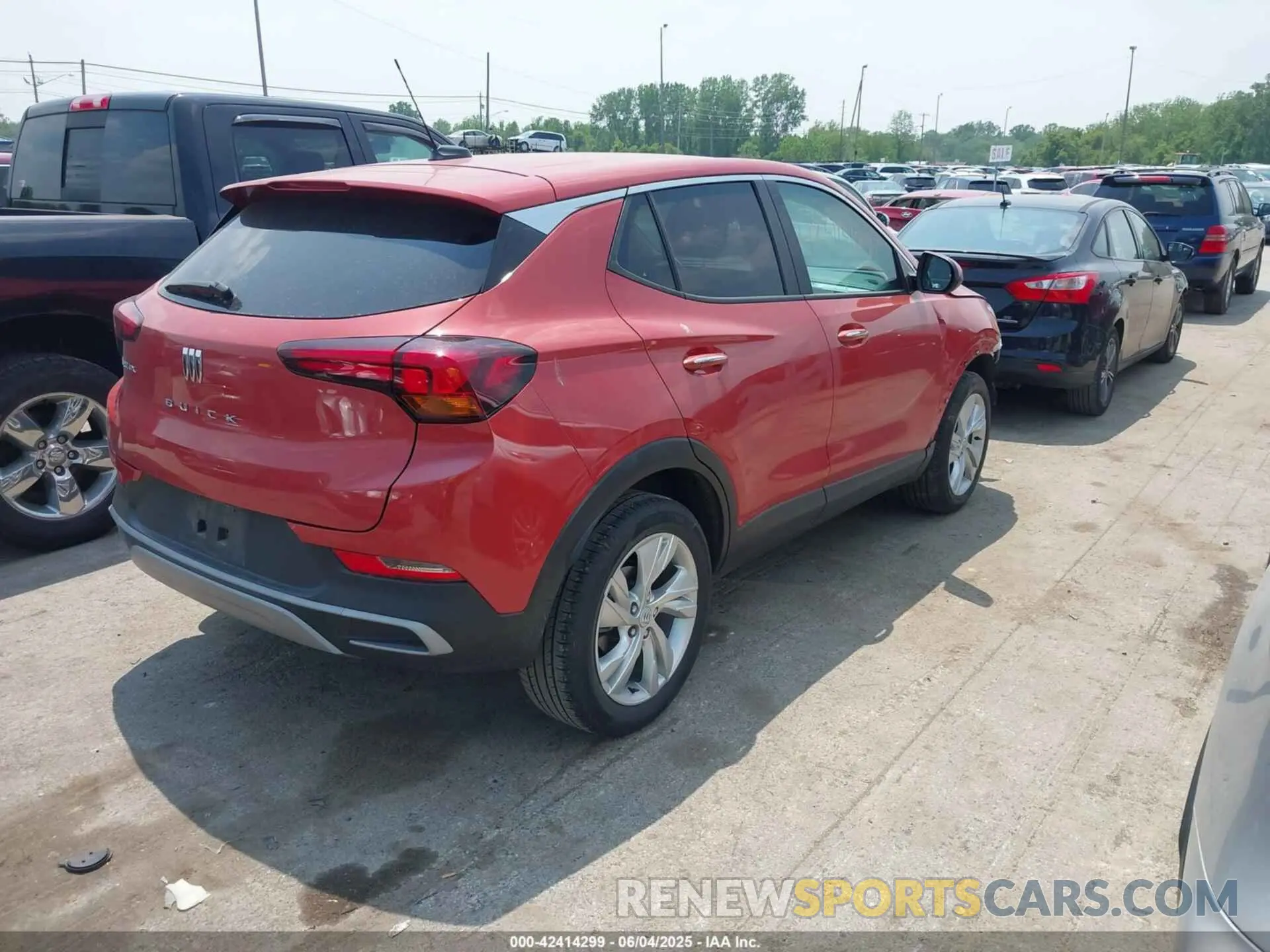 4 Photograph of a damaged car KL4AMBSL2RB006454 BUICK ENCORE GX 2024