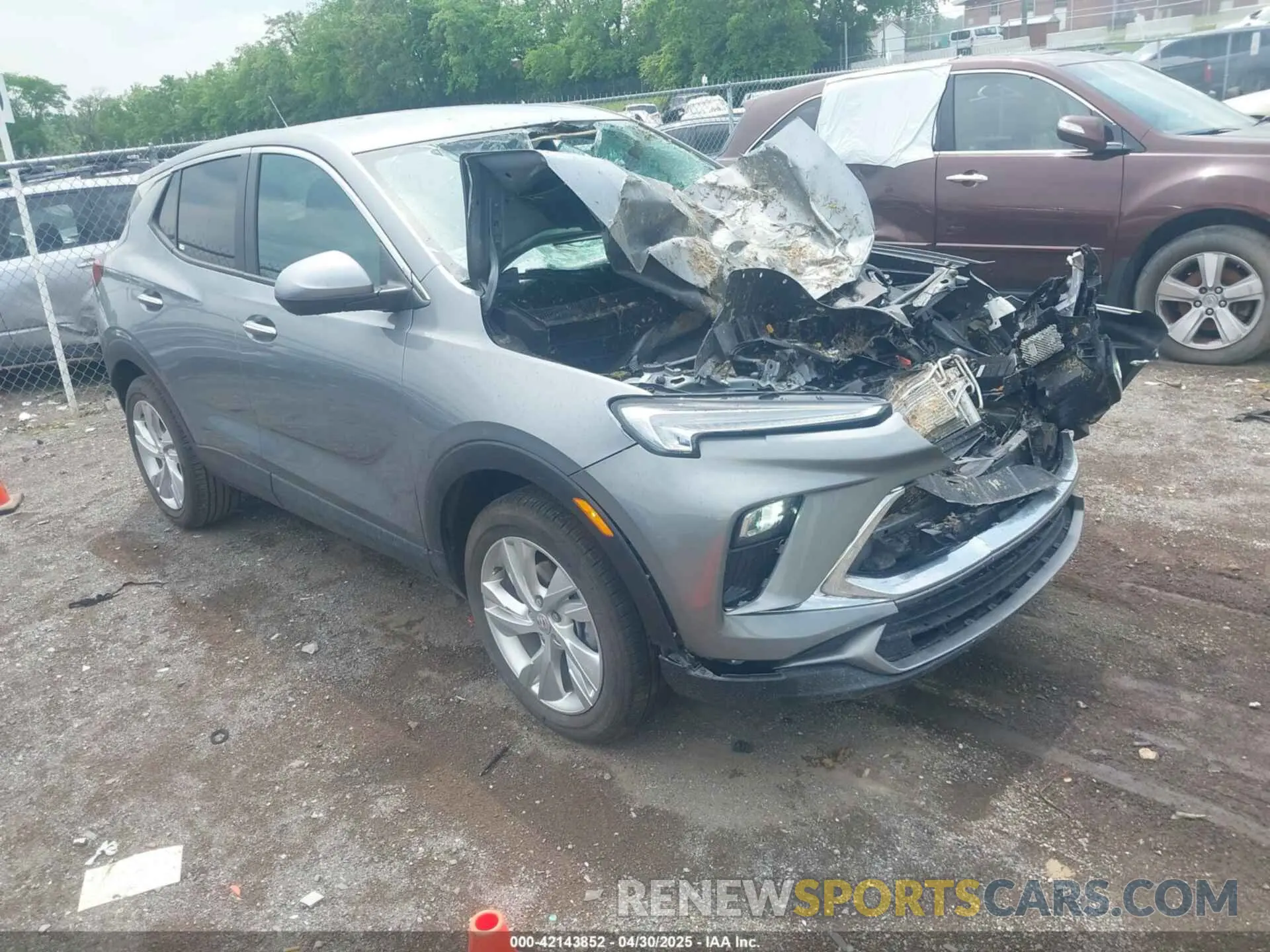 1 Фотография поврежденного автомобиля KL4AMBSL4RB187721 BUICK ENCORE GX 2024