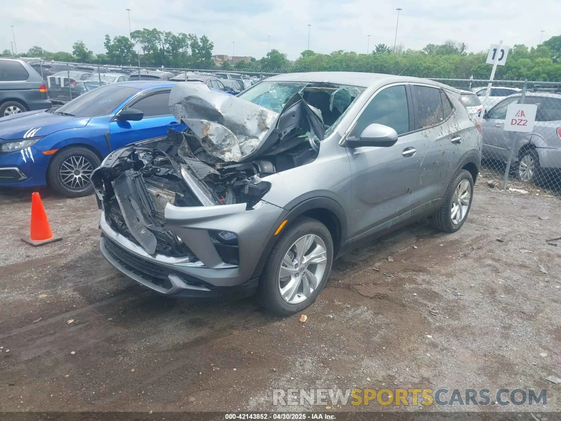 2 Фотография поврежденного автомобиля KL4AMBSL4RB187721 BUICK ENCORE GX 2024