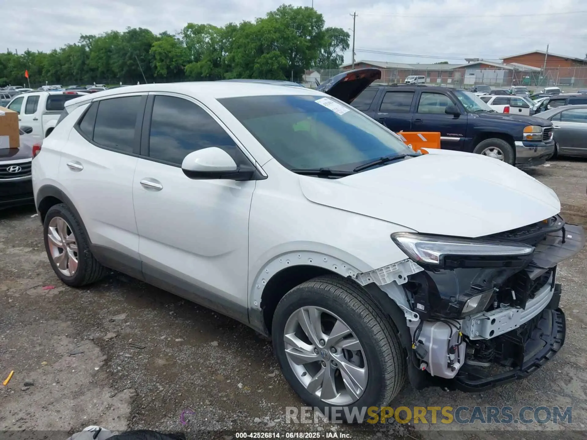 13 Фотография поврежденного автомобиля KL4AMCSL0RB167004 BUICK ENCORE GX 2024