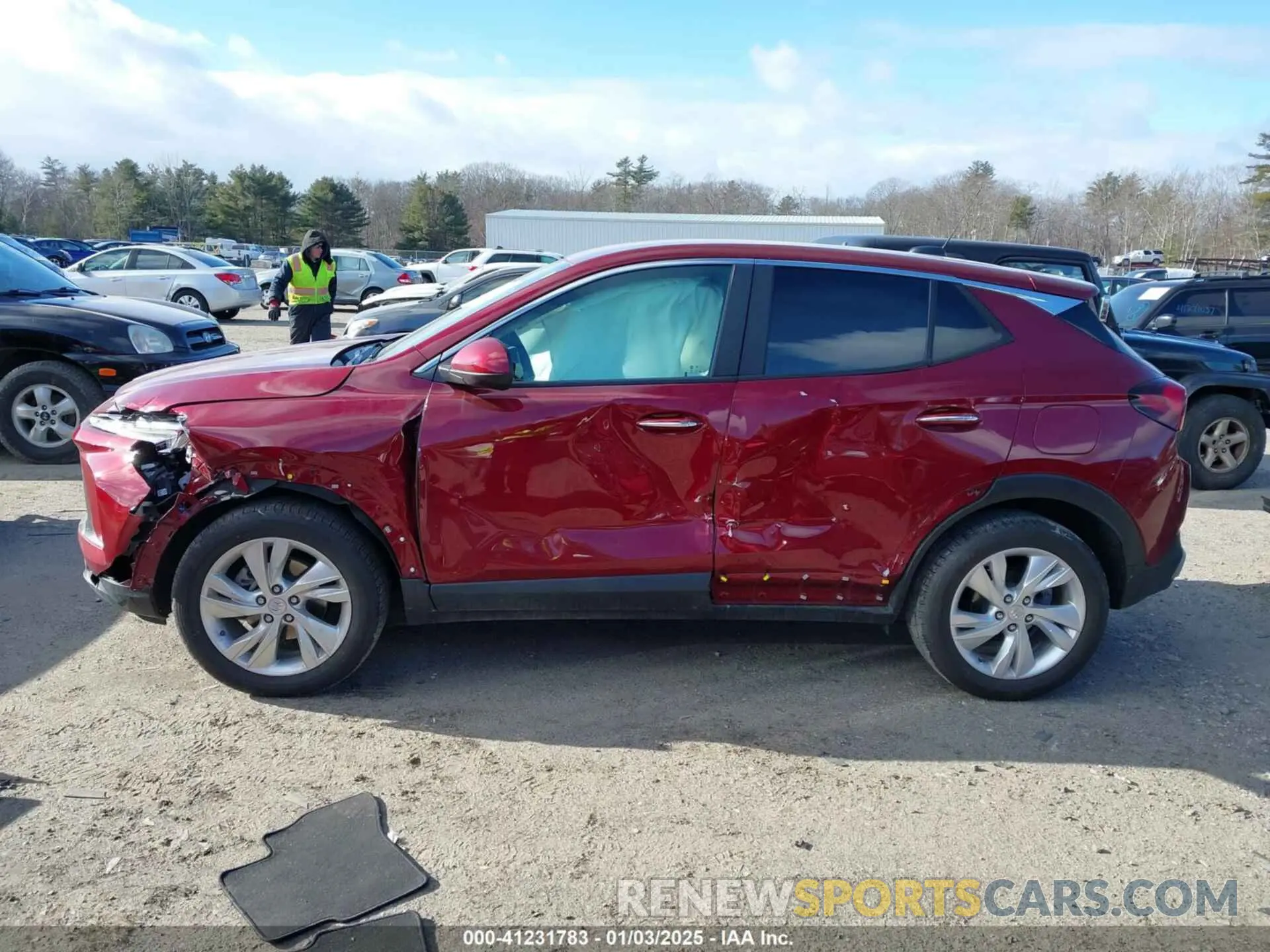 14 Photograph of a damaged car KL4AMCSL8RB155568 BUICK ENCORE GX 2024