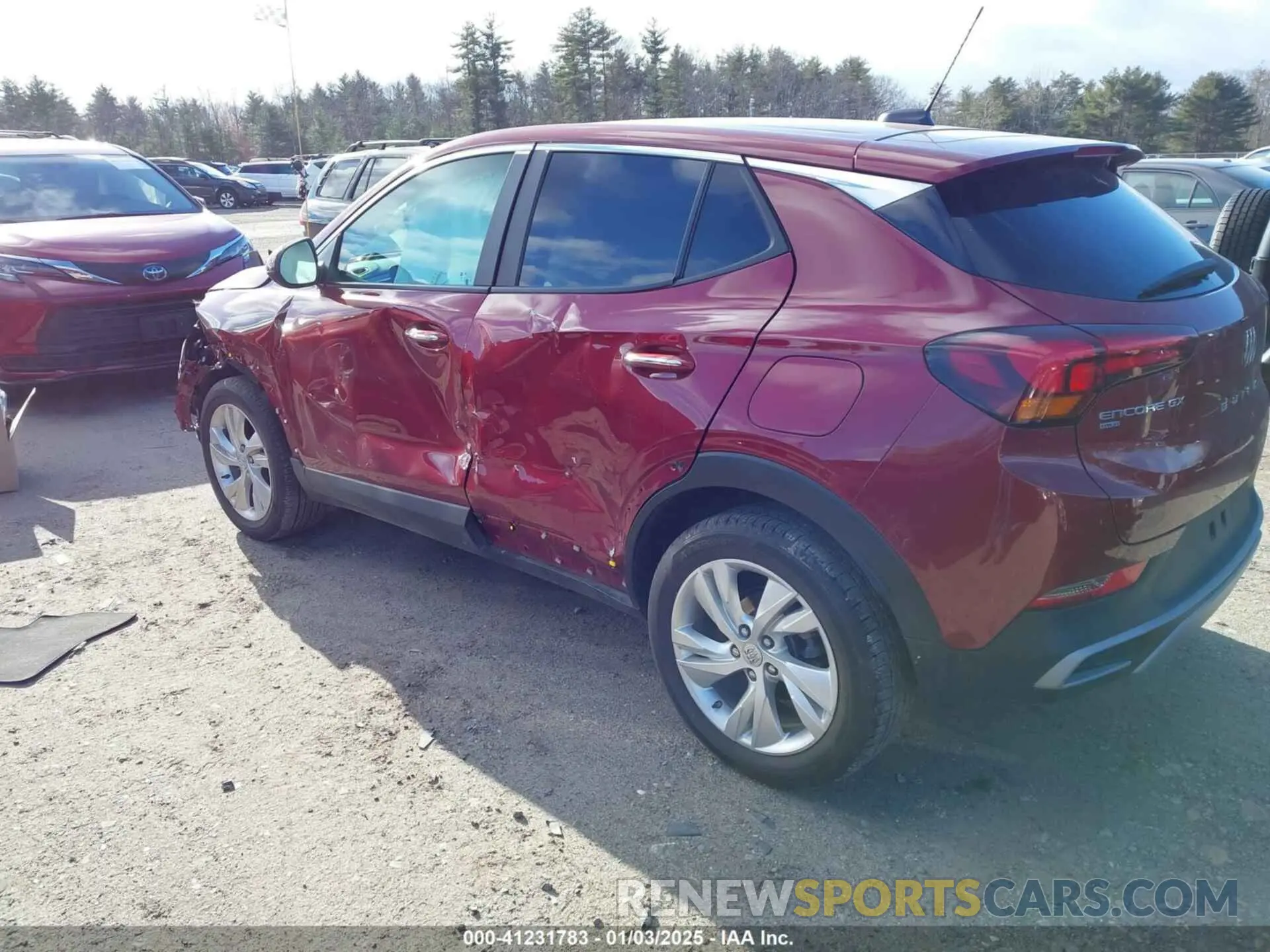 3 Photograph of a damaged car KL4AMCSL8RB155568 BUICK ENCORE GX 2024