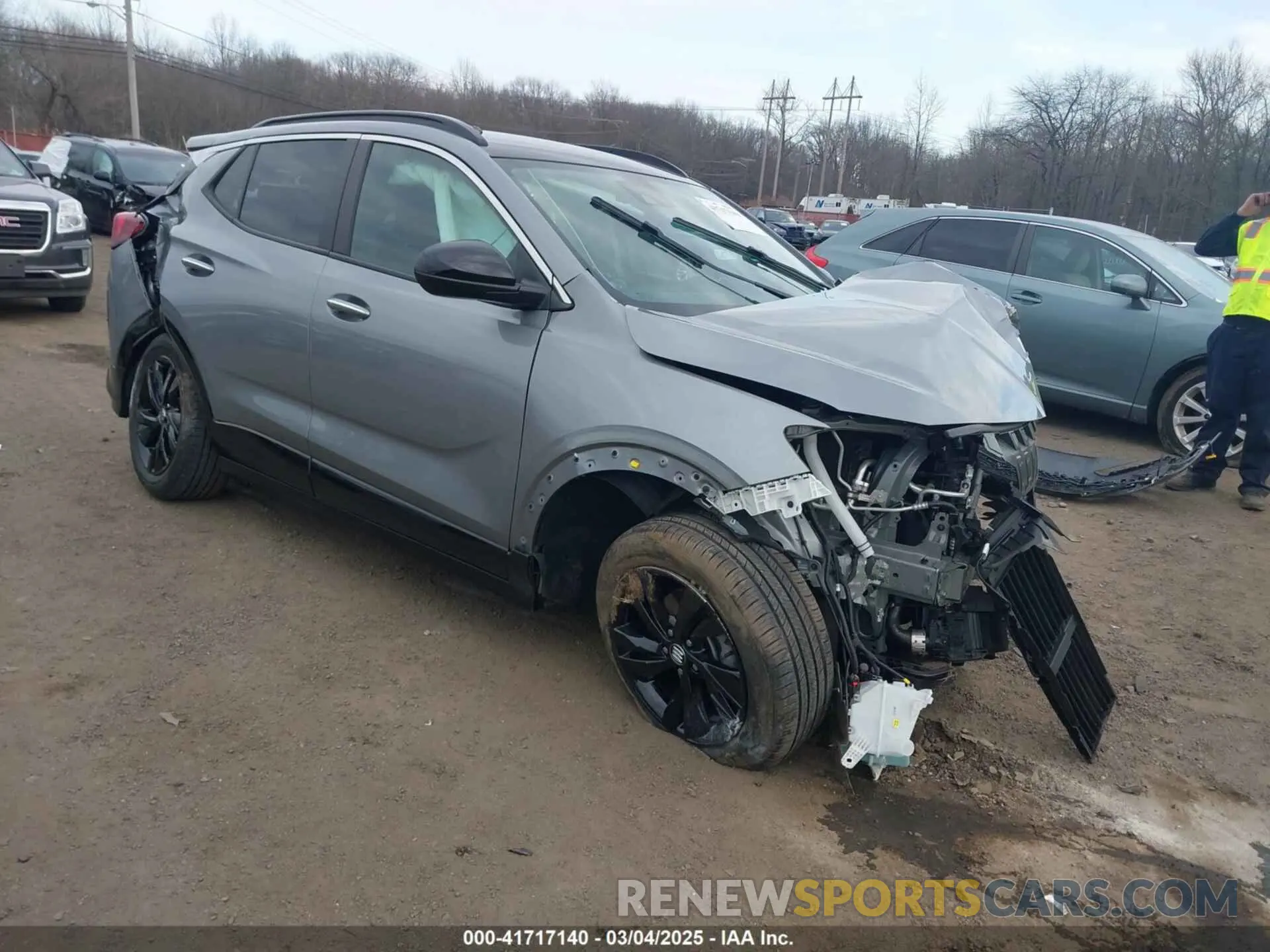 1 Photograph of a damaged car KL4AMDSL2RB013545 BUICK ENCORE GX 2024