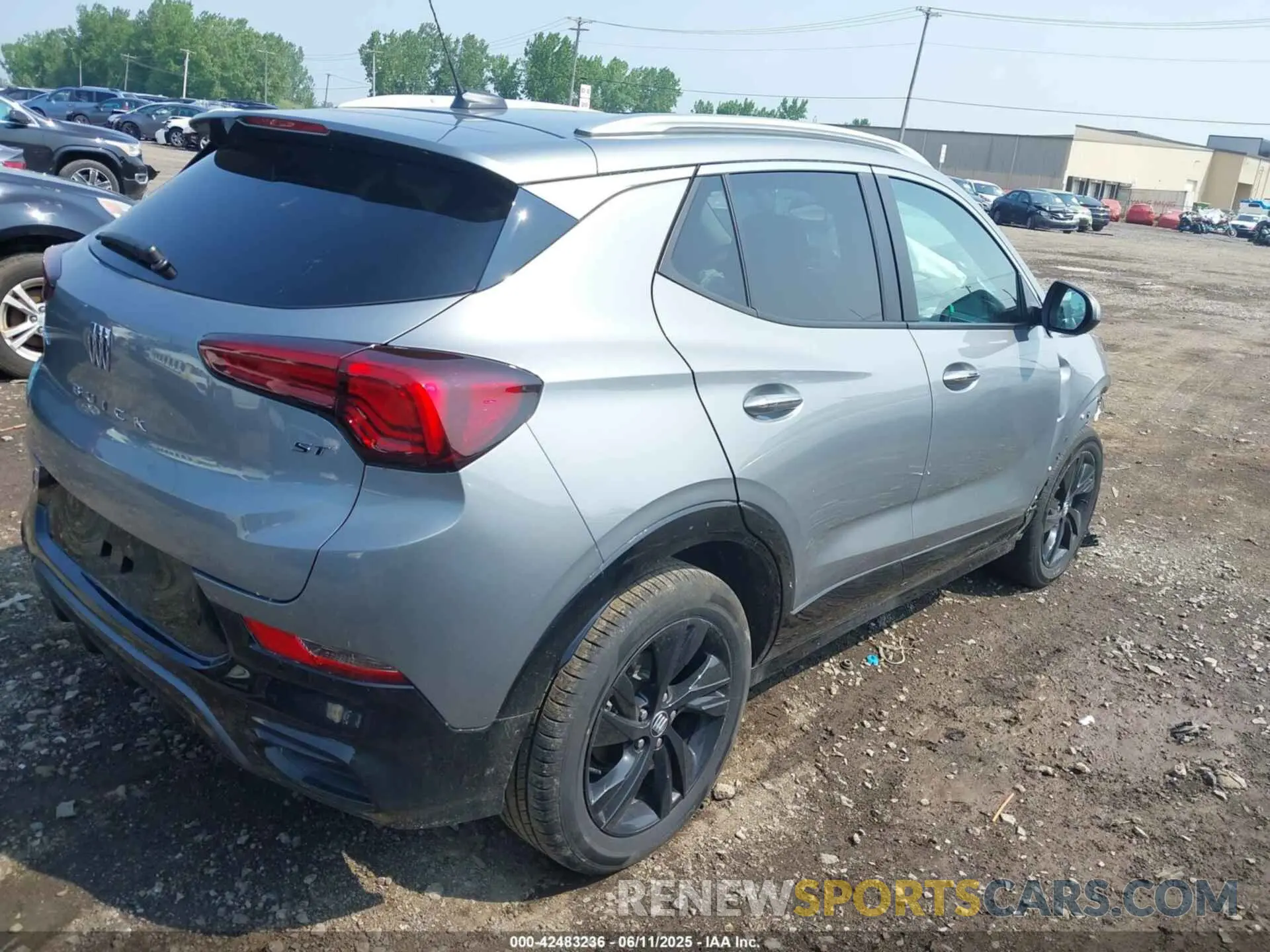 4 Photograph of a damaged car KL4AMESL2RB187153 BUICK ENCORE GX 2024