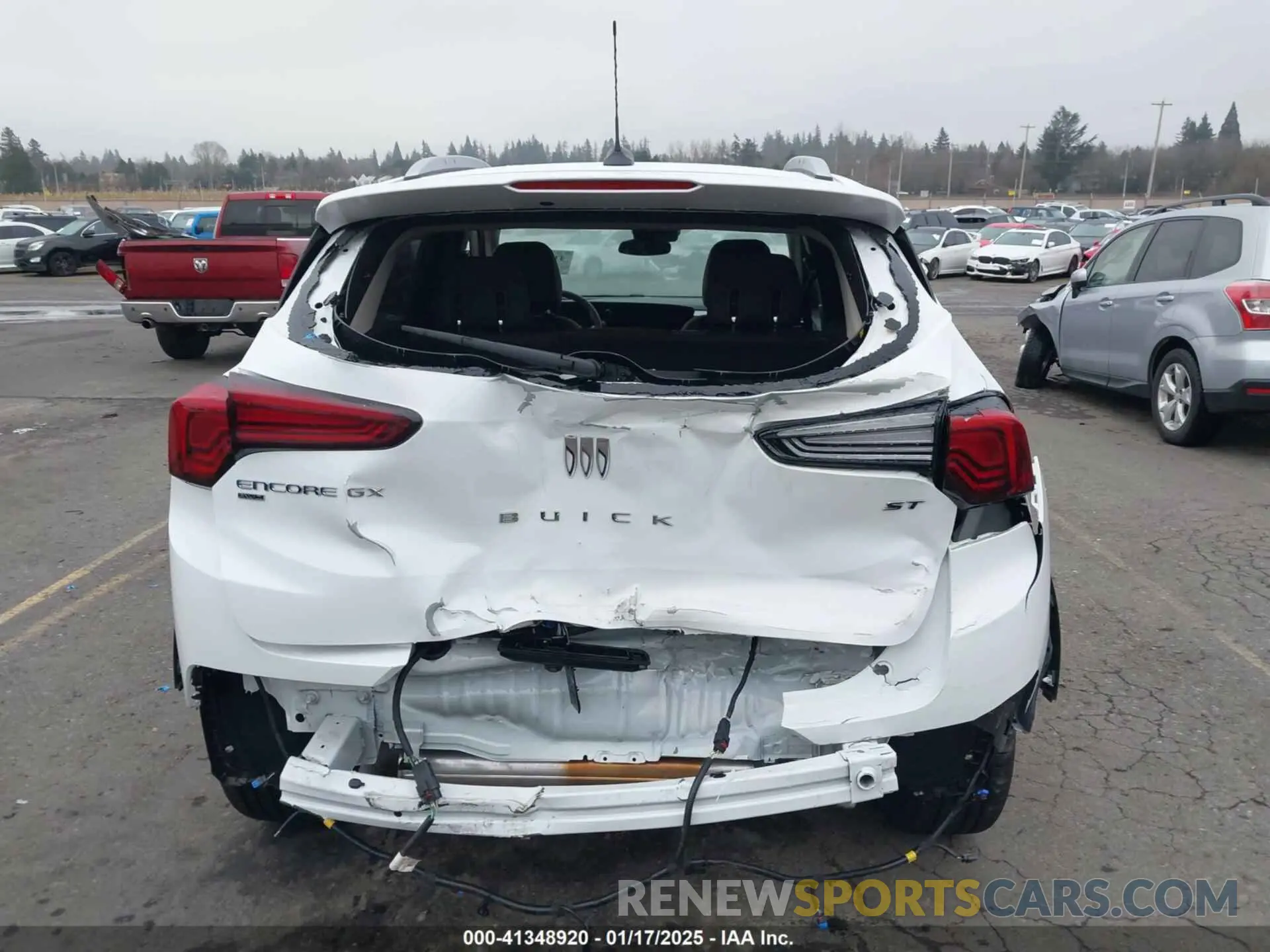 6 Фотография поврежденного автомобиля KL4AMESL3RB208320 BUICK ENCORE GX 2024