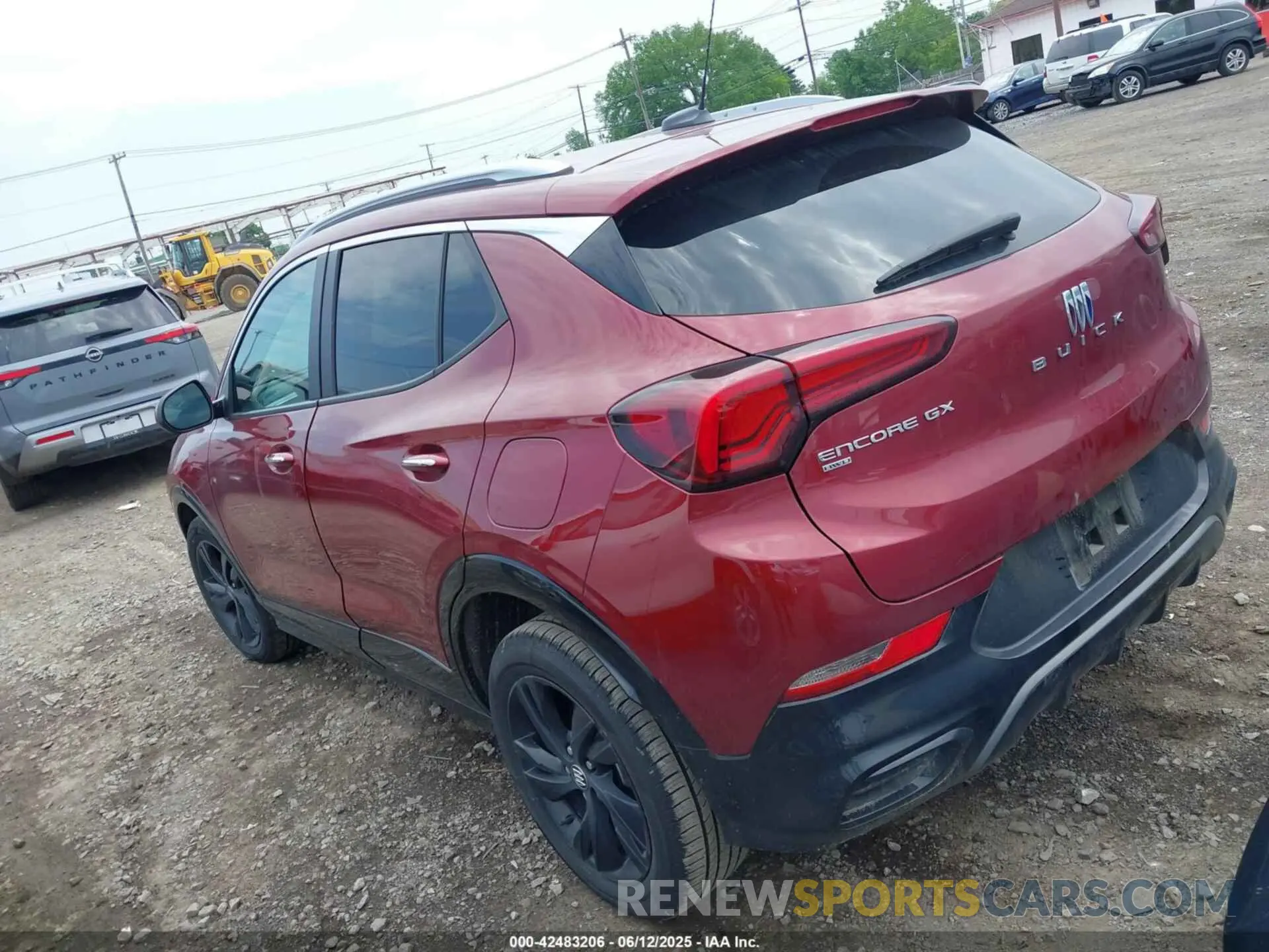 3 Photograph of a damaged car KL4AMESL3RB215185 BUICK ENCORE GX 2024