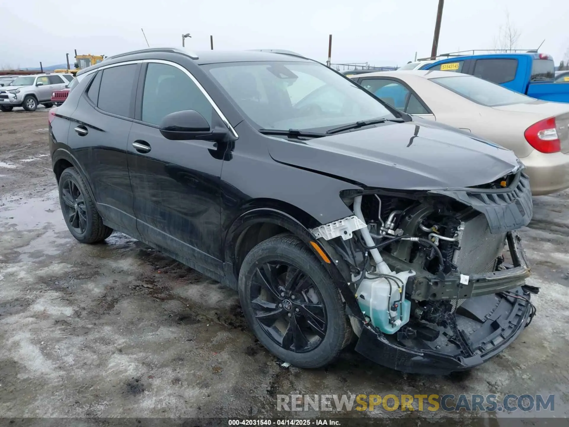 1 Фотография поврежденного автомобиля KL4AMESL5RB167740 BUICK ENCORE GX 2024