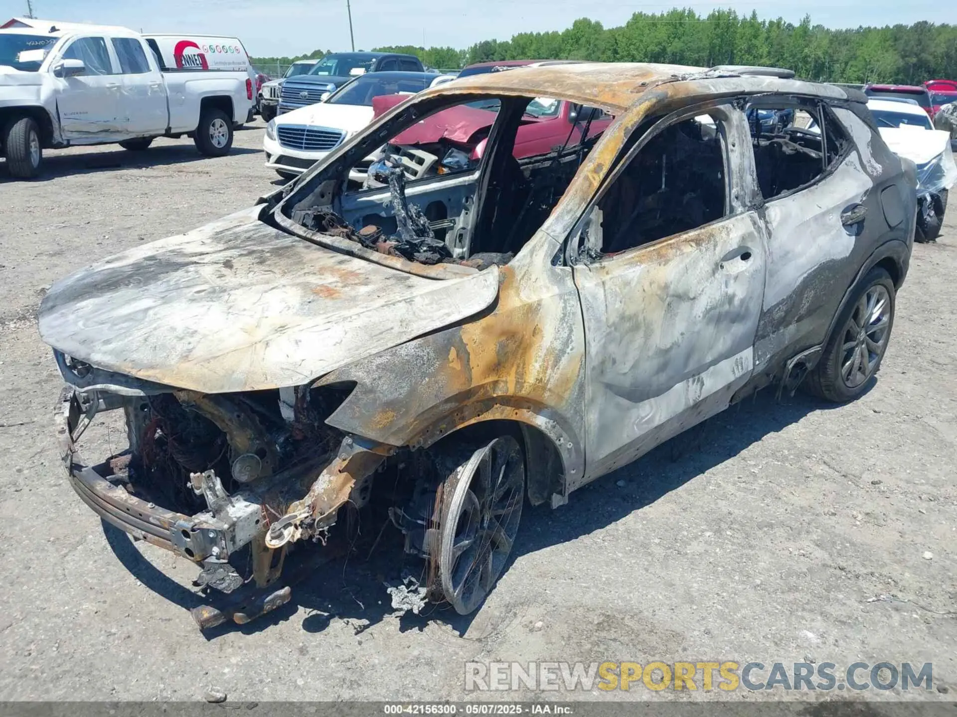 2 Фотография поврежденного автомобиля KL4AMFSL2RB048042 BUICK ENCORE GX 2024