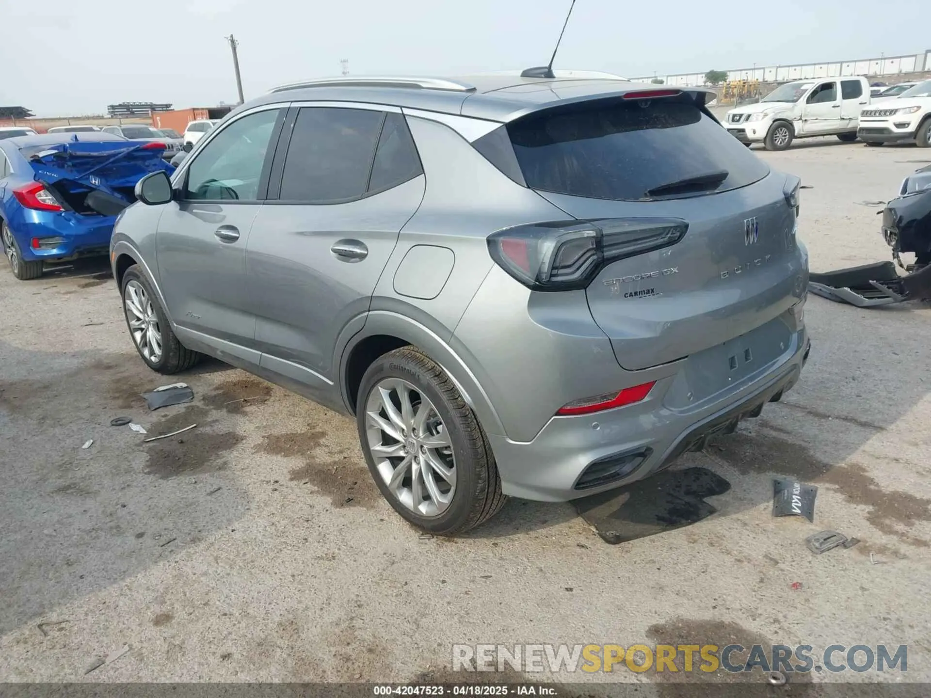 3 Фотография поврежденного автомобиля KL4AMFSL5RB138471 BUICK ENCORE GX 2024
