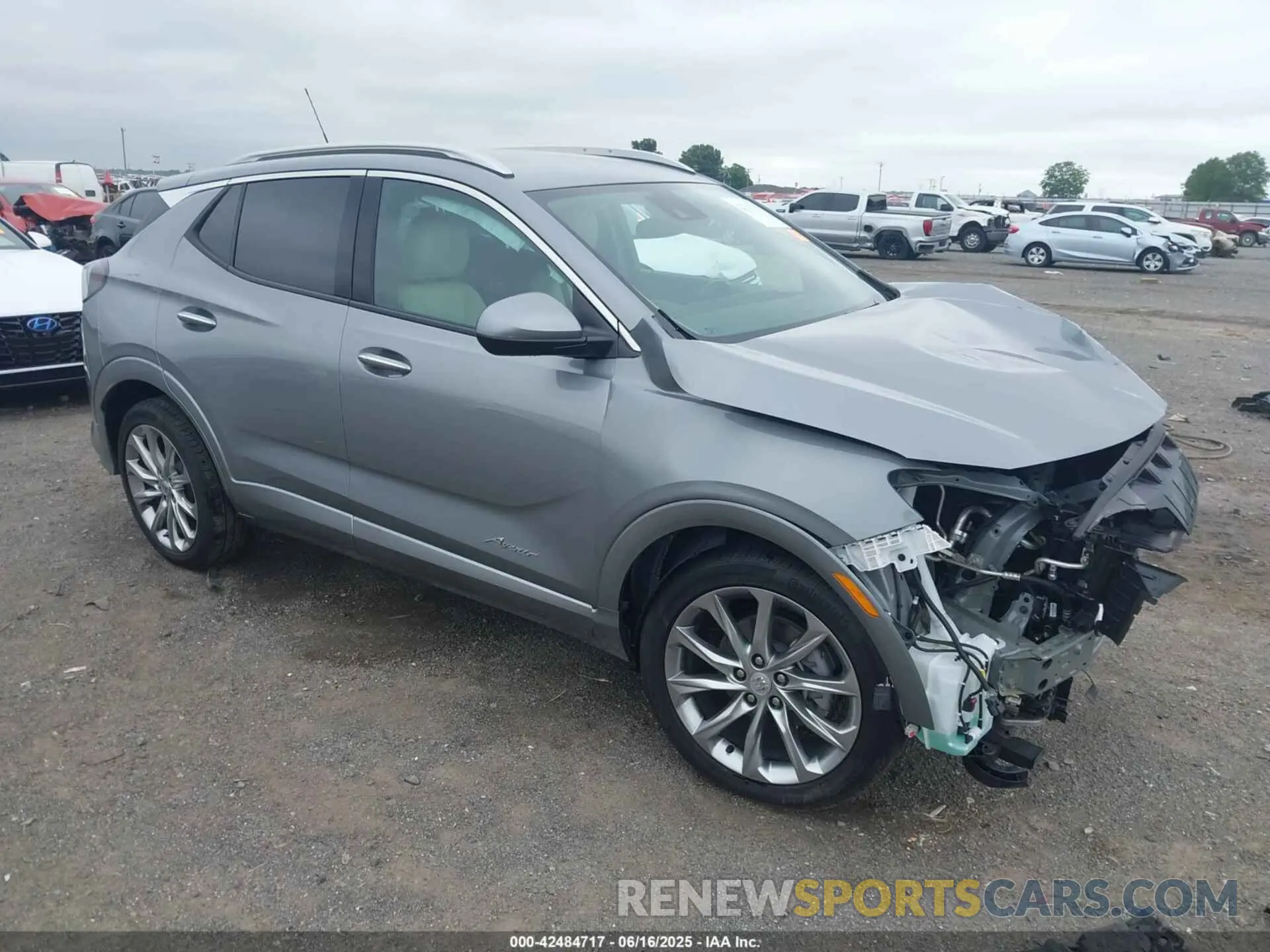 1 Photograph of a damaged car KL4AMFSL7RB021362 BUICK ENCORE GX 2024