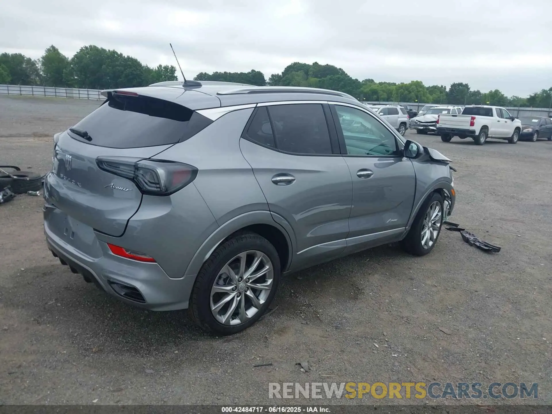 4 Photograph of a damaged car KL4AMFSL7RB021362 BUICK ENCORE GX 2024