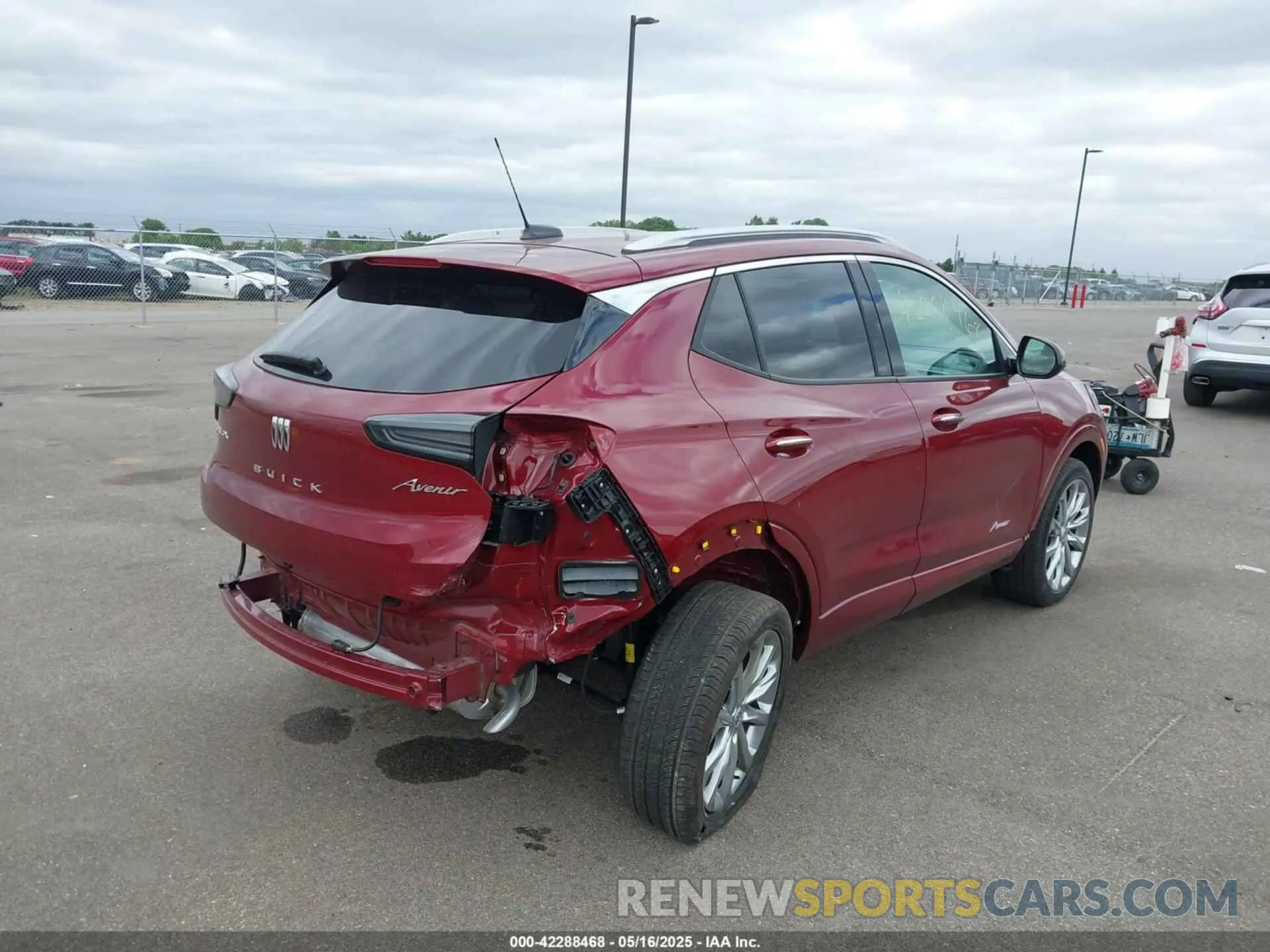 4 Photograph of a damaged car KL4AMGSLXRB150363 BUICK ENCORE GX 2024