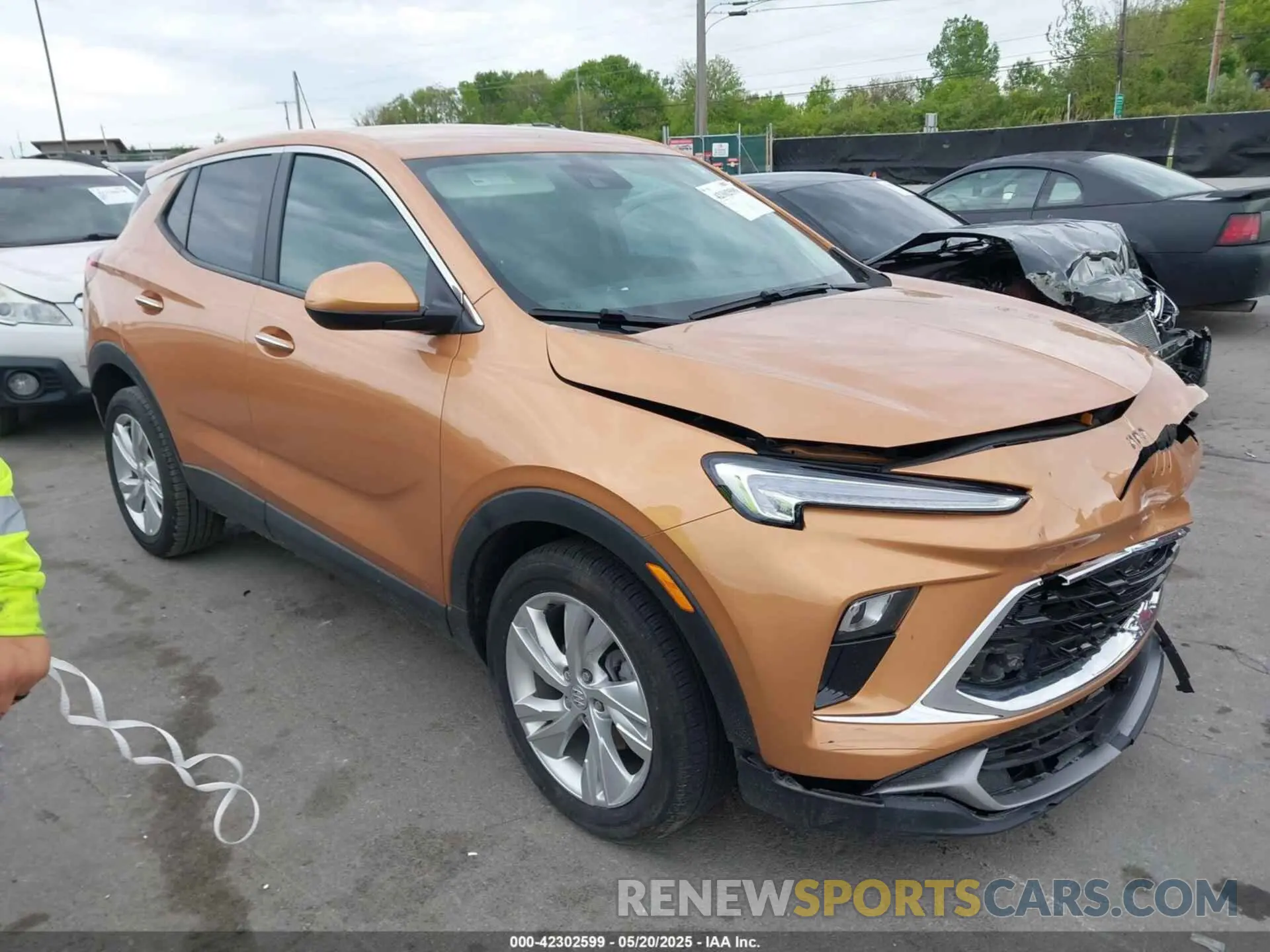 1 Фотография поврежденного автомобиля KL4AMBSP1SB016952 BUICK ENCORE GX 2025