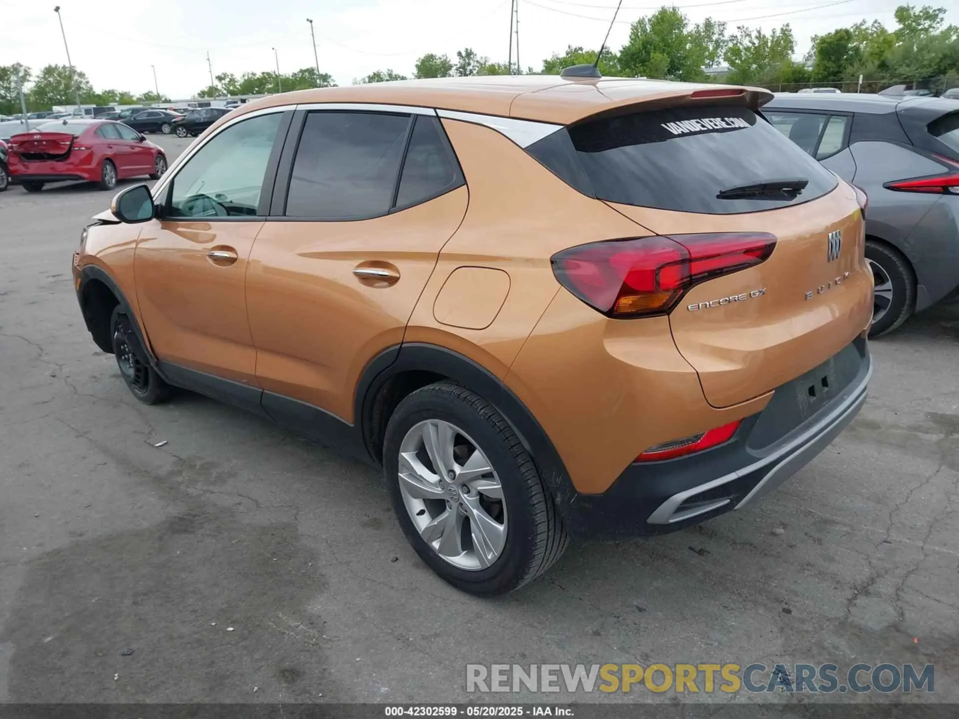 3 Фотография поврежденного автомобиля KL4AMBSP1SB016952 BUICK ENCORE GX 2025
