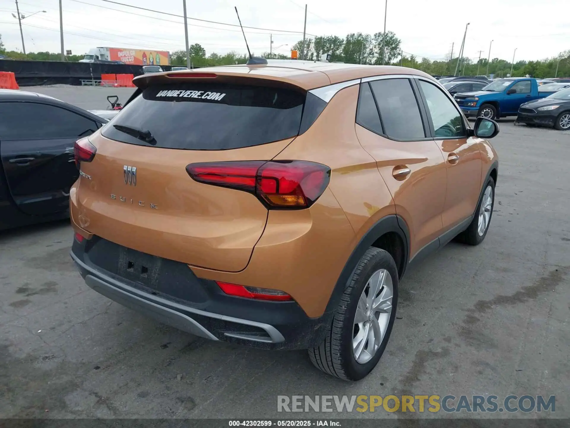 4 Фотография поврежденного автомобиля KL4AMBSP1SB016952 BUICK ENCORE GX 2025