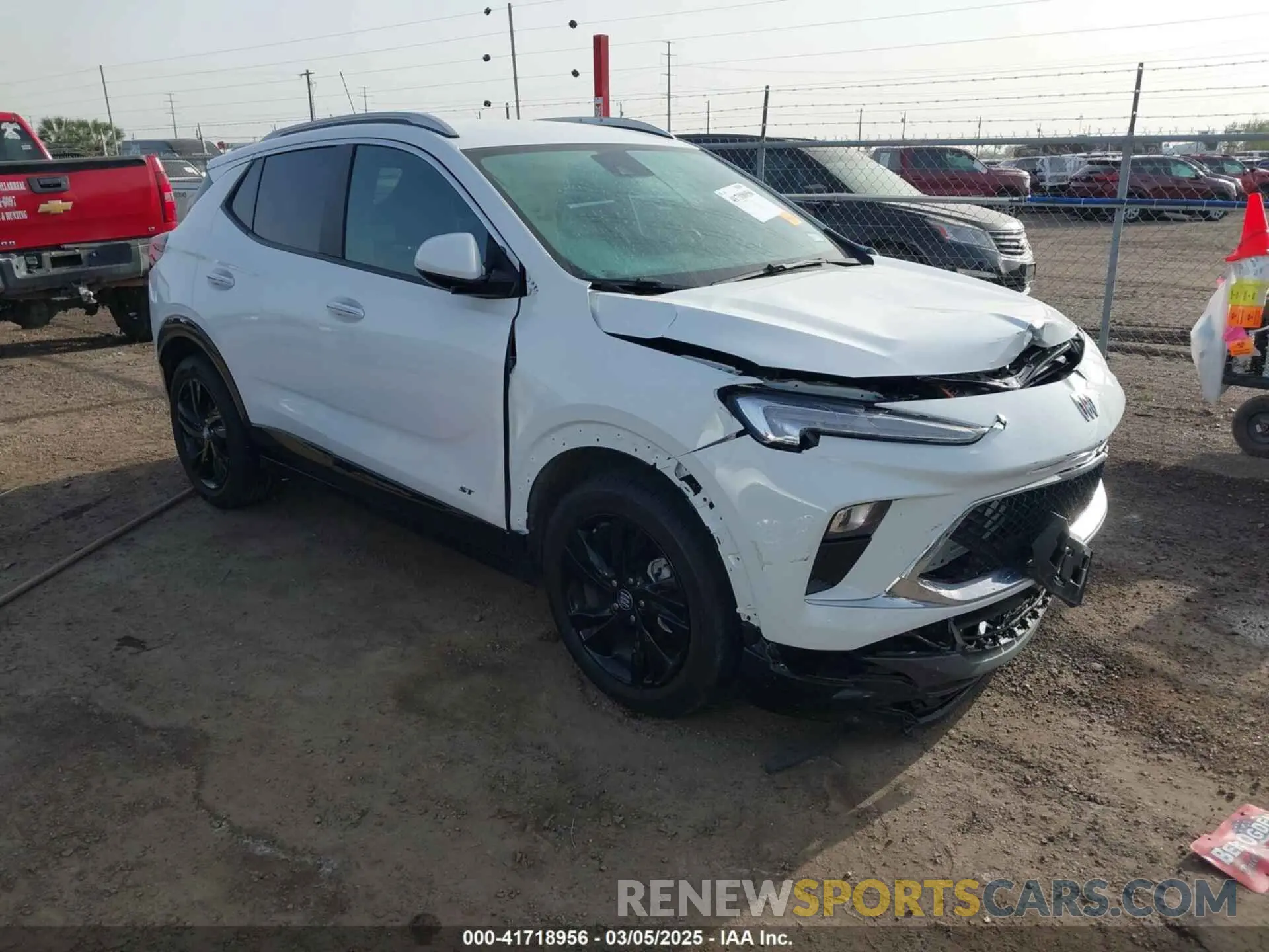 1 Фотография поврежденного автомобиля KL4AMDSL4SB011771 BUICK ENCORE GX 2025