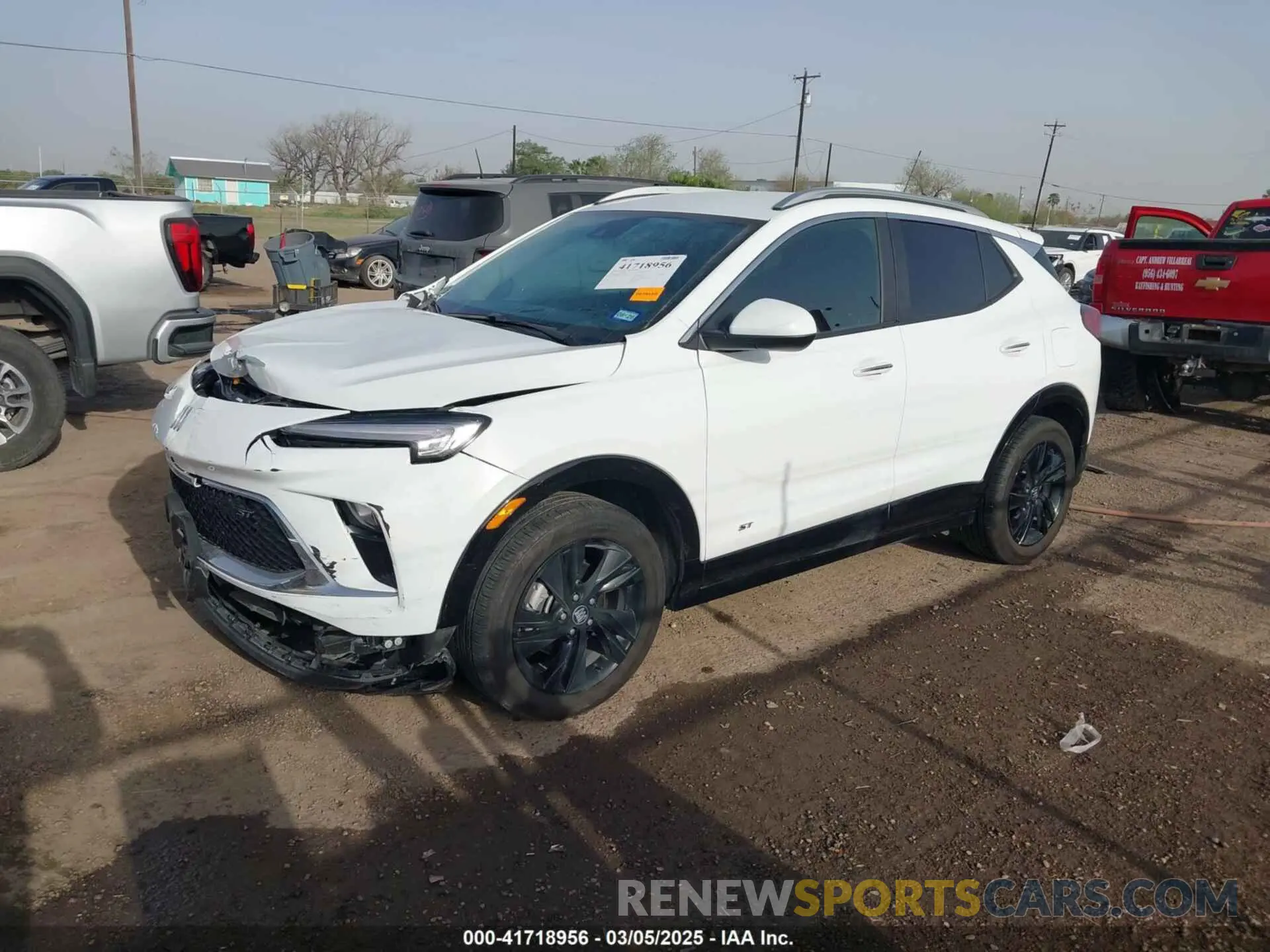 2 Фотография поврежденного автомобиля KL4AMDSL4SB011771 BUICK ENCORE GX 2025
