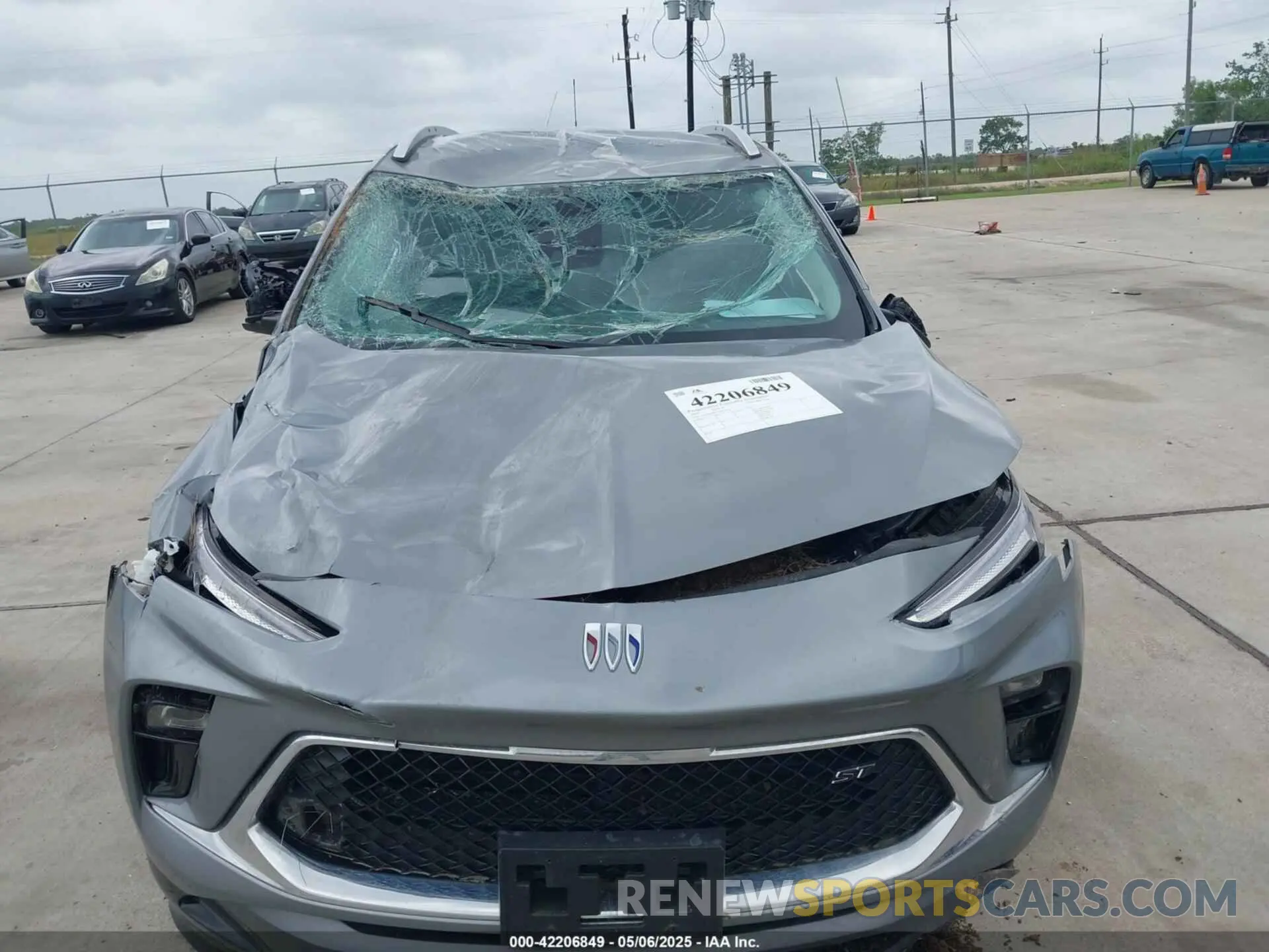 11 Фотография поврежденного автомобиля KL4AMDSL4SB079651 BUICK ENCORE GX 2025