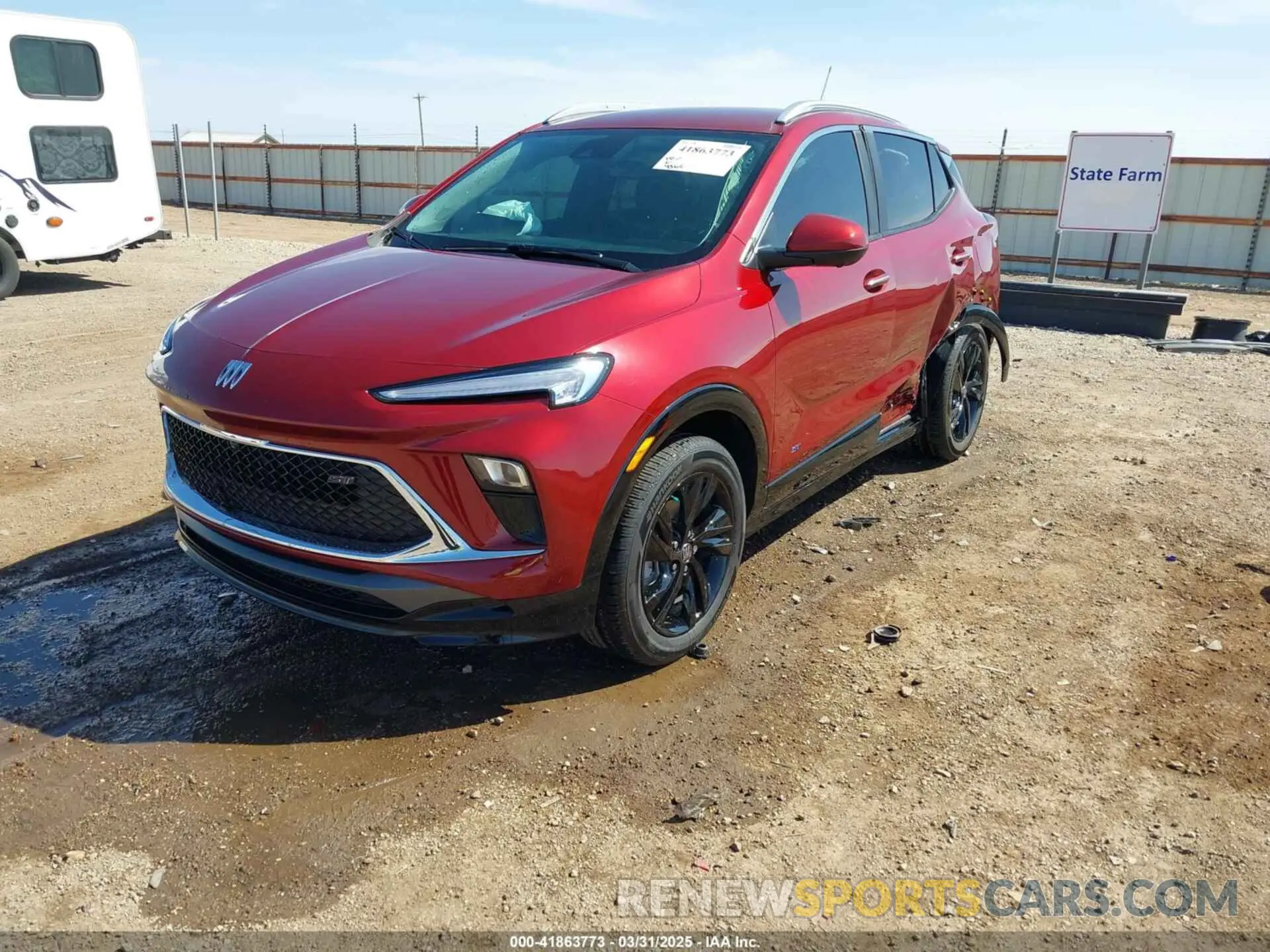 1 Фотография поврежденного автомобиля KL4AMDSLXSB004839 BUICK ENCORE GX 2025