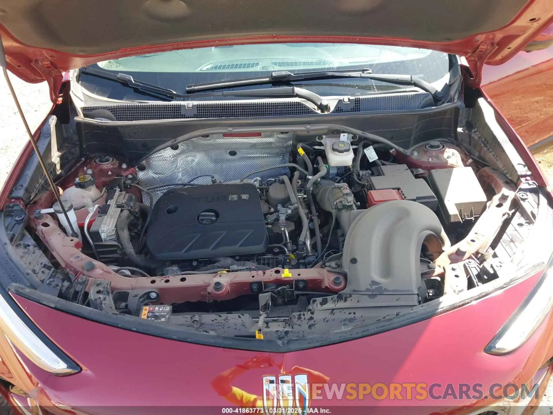 9 Фотография поврежденного автомобиля KL4AMDSLXSB004839 BUICK ENCORE GX 2025