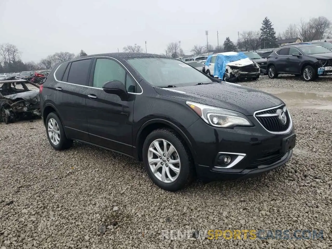 4 Фотография поврежденного автомобиля LRBFX1SA1KD006336 BUICK ENVISION 2019