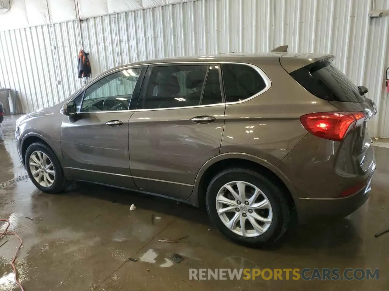 2 Фотография поврежденного автомобиля LRBFX1SA2KD010279 BUICK ENVISION 2019