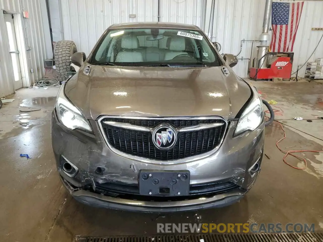 5 Фотография поврежденного автомобиля LRBFX1SA2KD010279 BUICK ENVISION 2019