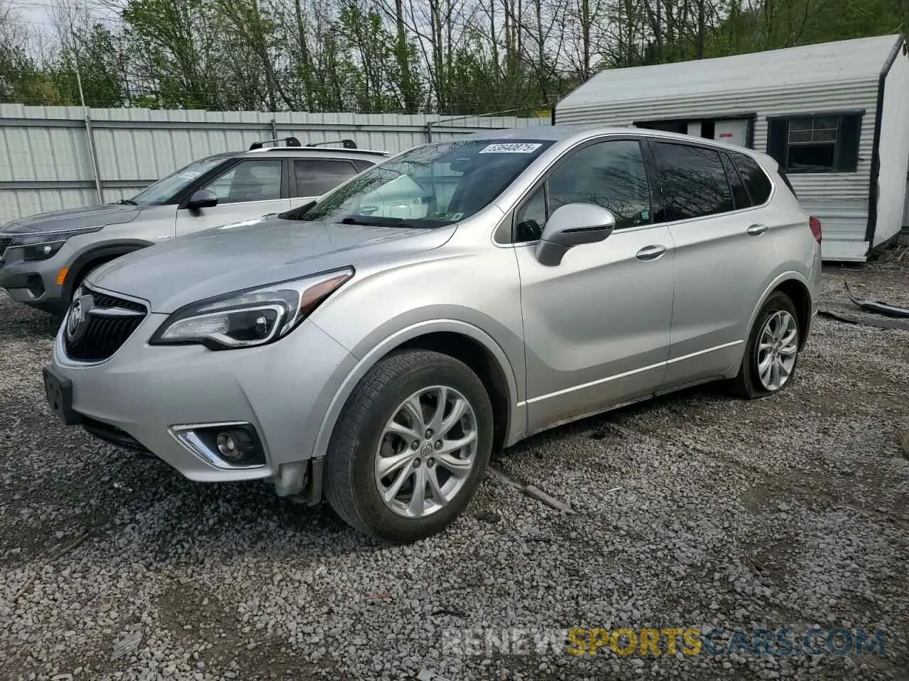 1 Фотография поврежденного автомобиля LRBFX1SA2KD019984 BUICK ENVISION 2019