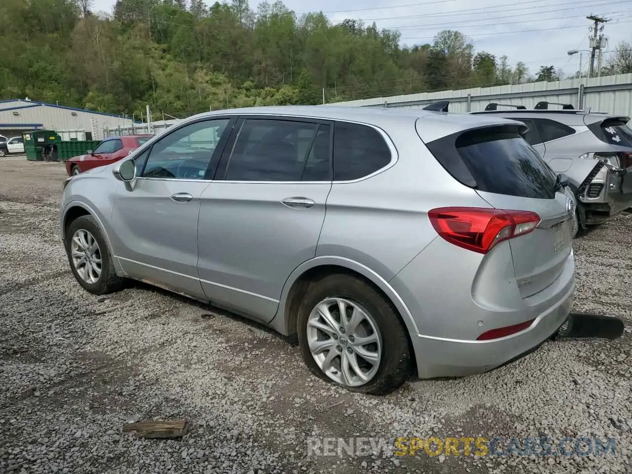 2 Фотография поврежденного автомобиля LRBFX1SA2KD019984 BUICK ENVISION 2019