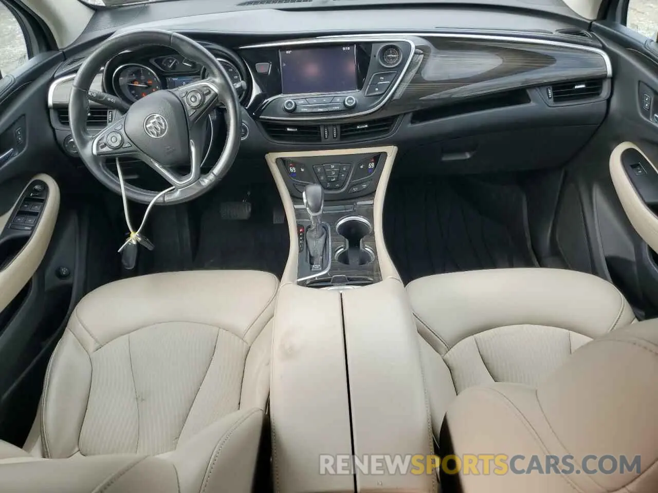 8 Фотография поврежденного автомобиля LRBFX1SA2KD019984 BUICK ENVISION 2019