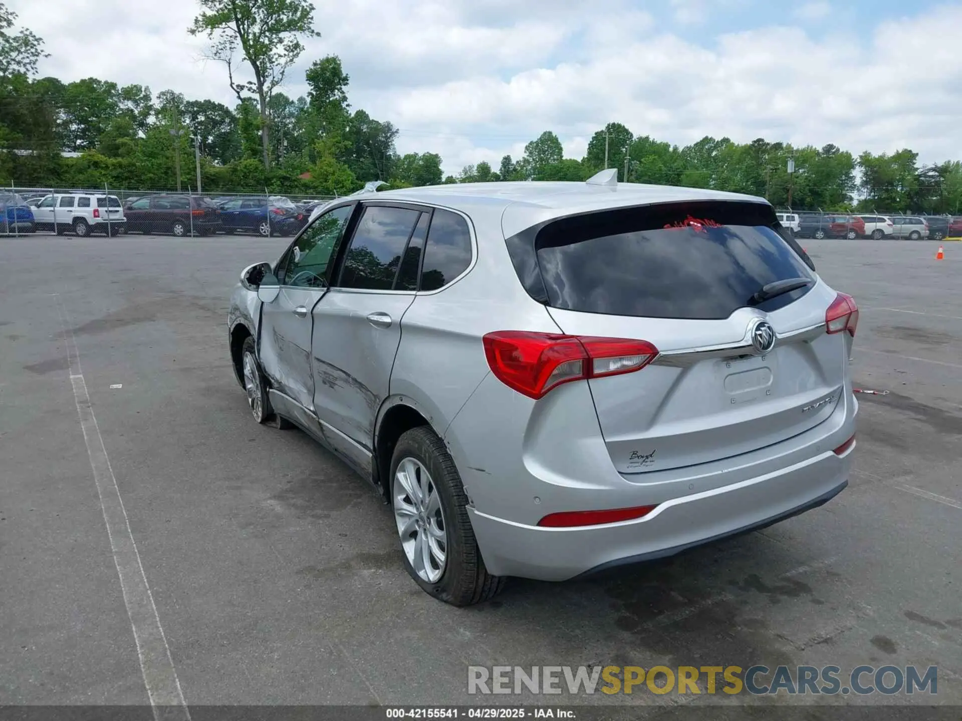 3 Photograph of a damaged car LRBFX1SA5KD111574 BUICK ENVISION 2019
