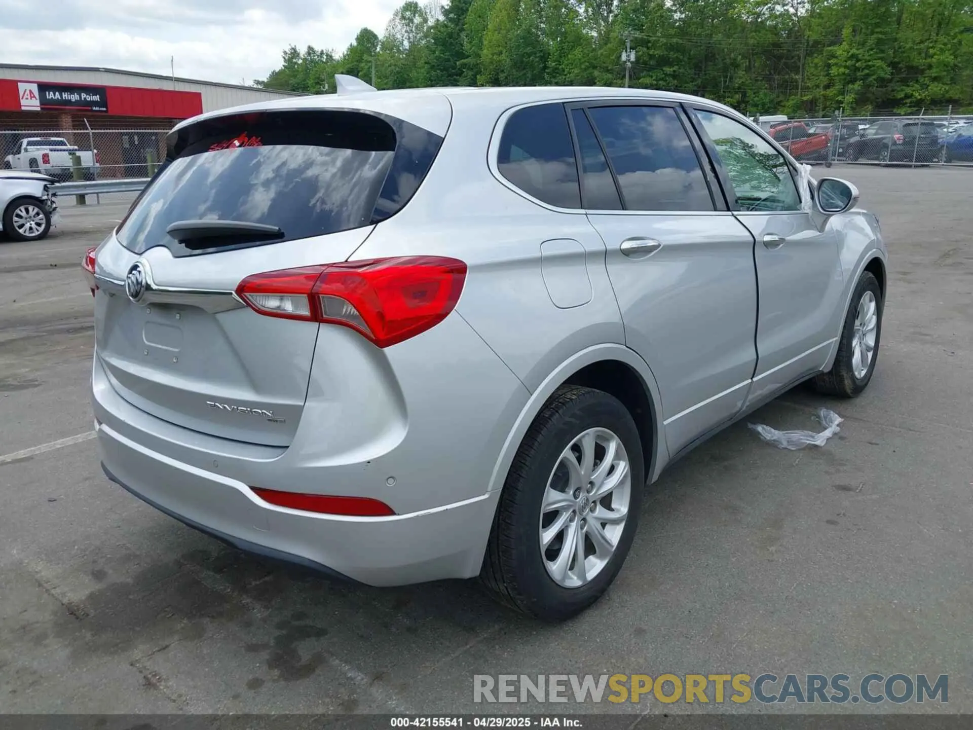 4 Photograph of a damaged car LRBFX1SA5KD111574 BUICK ENVISION 2019