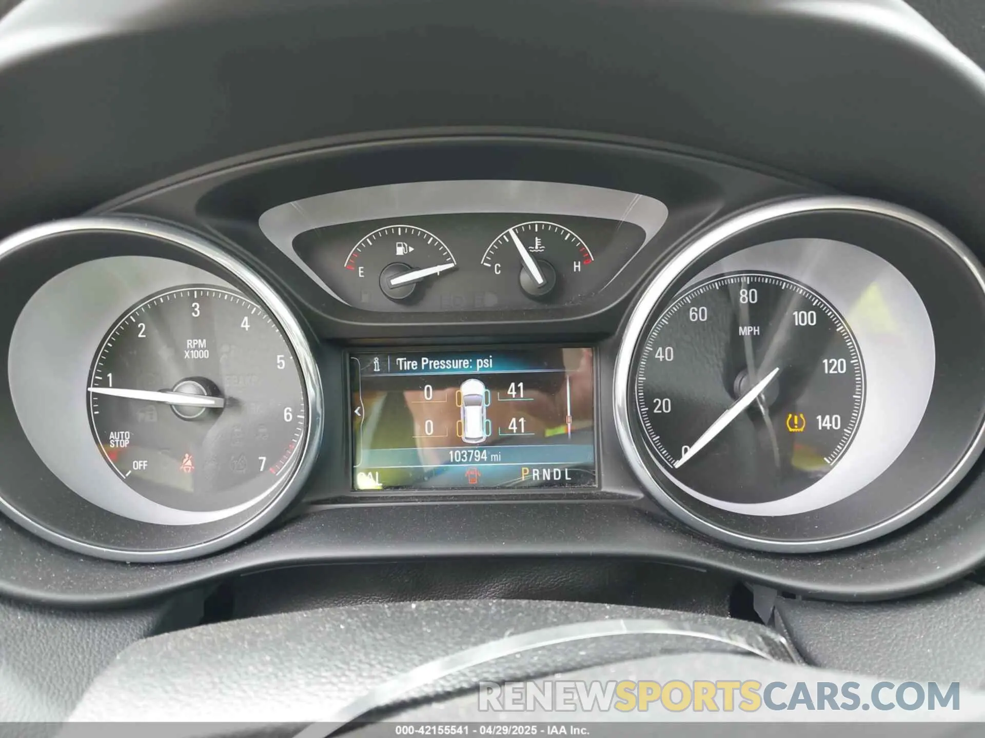 7 Photograph of a damaged car LRBFX1SA5KD111574 BUICK ENVISION 2019