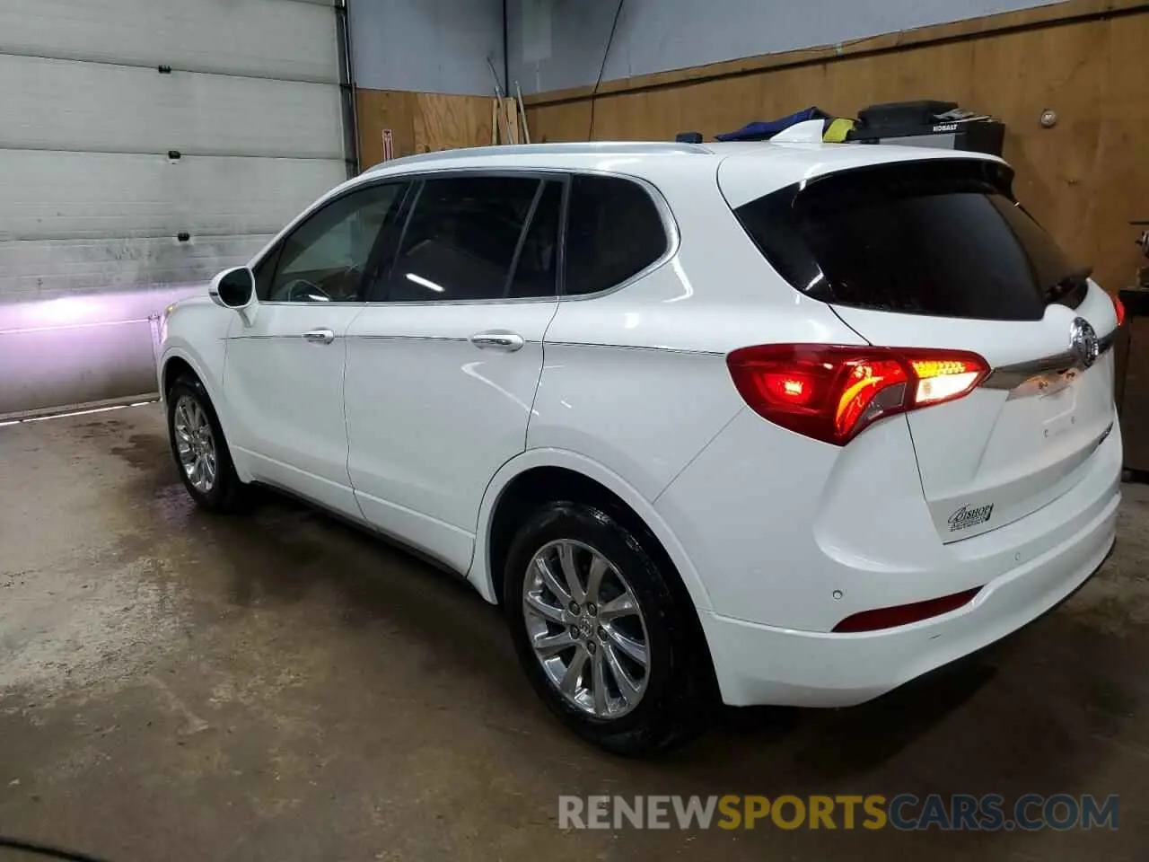 2 Photograph of a damaged car LRBFX2SA0KD020203 BUICK ENVISION 2019