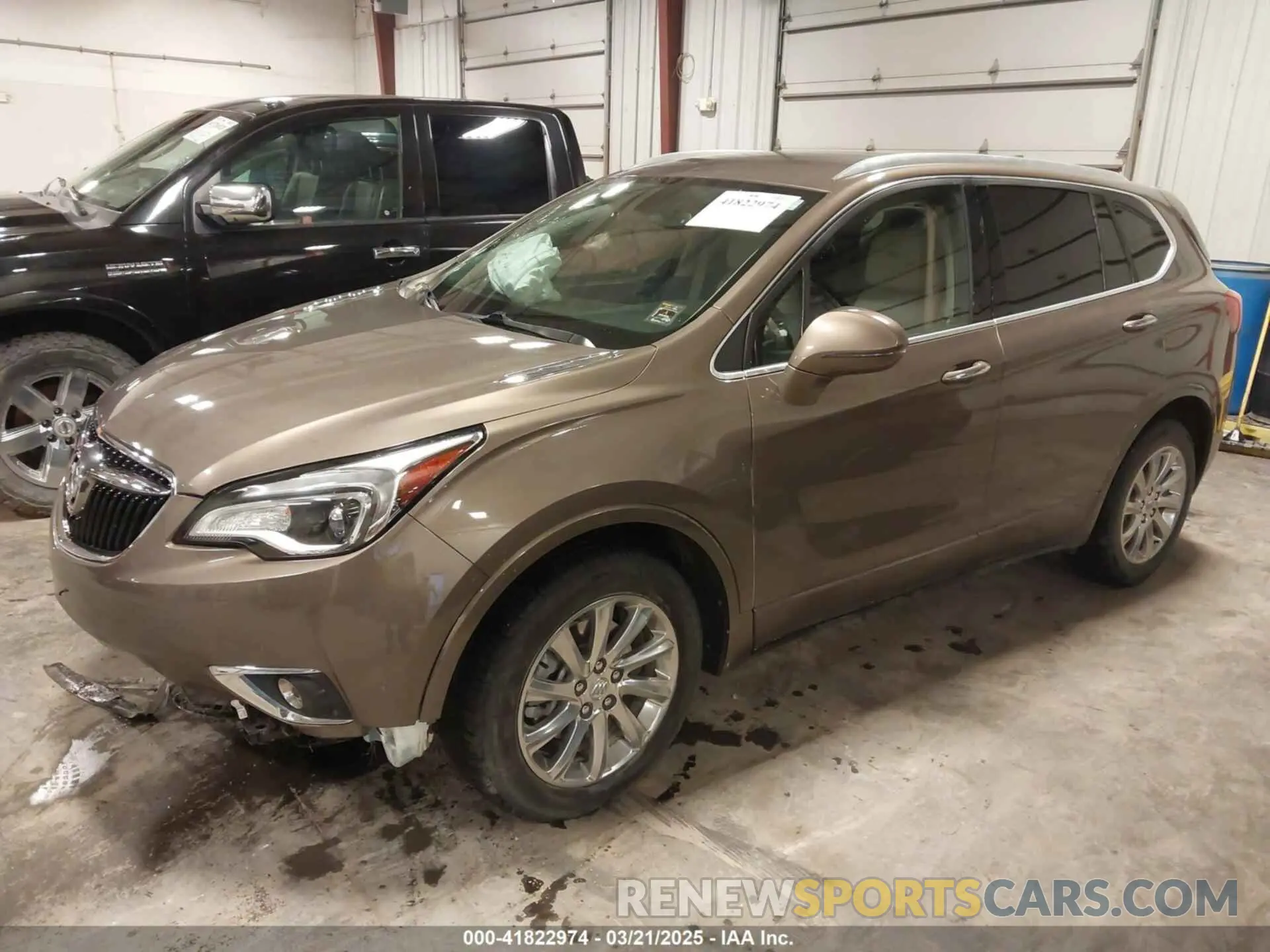 2 Photograph of a damaged car LRBFX2SA1KD038600 BUICK ENVISION 2019