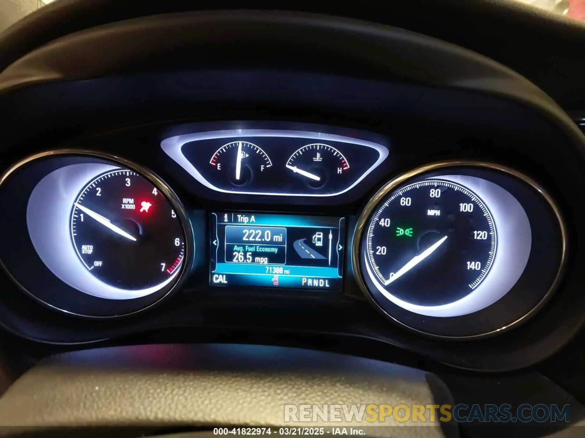 7 Photograph of a damaged car LRBFX2SA1KD038600 BUICK ENVISION 2019