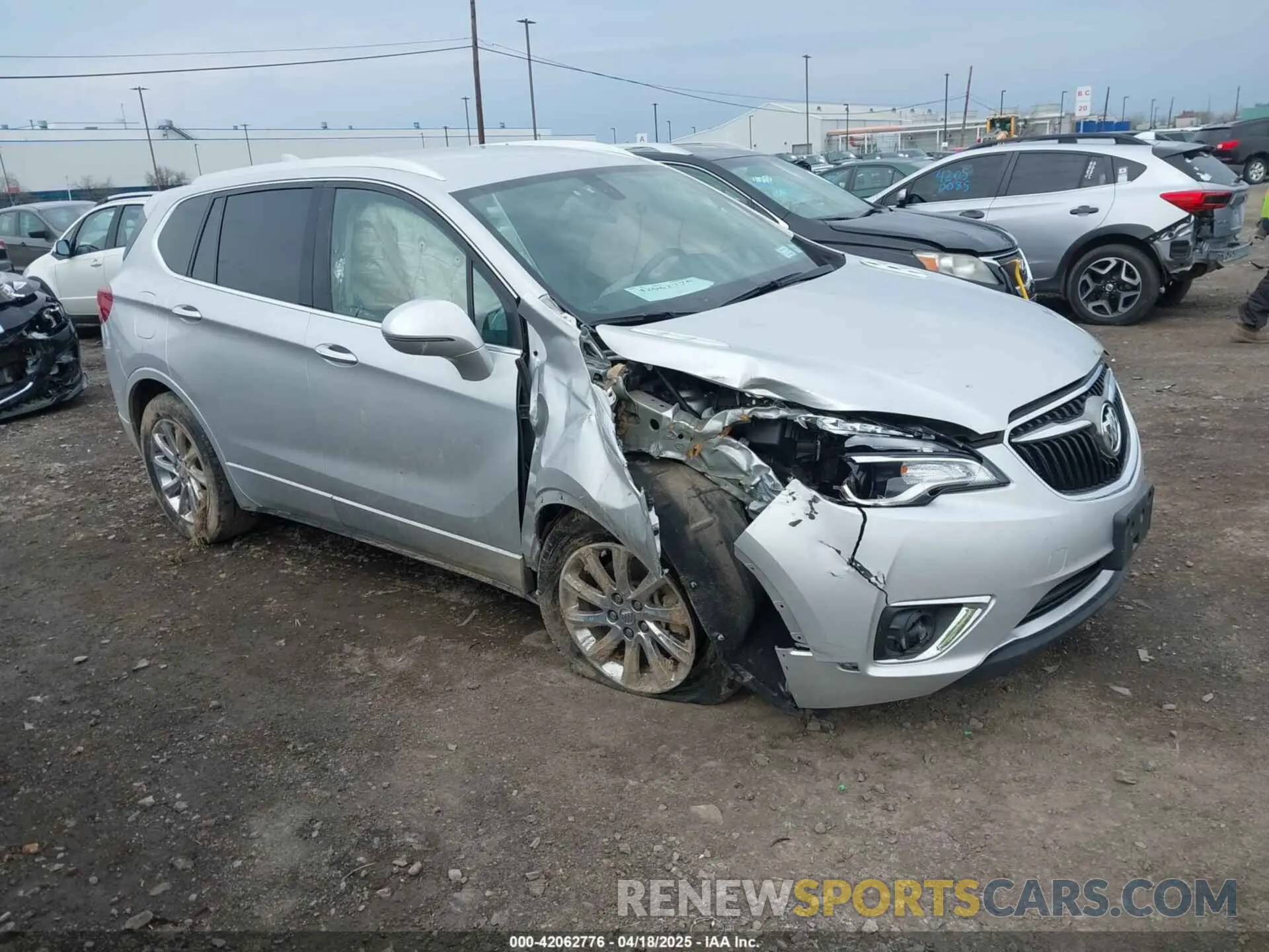 1 Фотография поврежденного автомобиля LRBFX2SA2KD005461 BUICK ENVISION 2019