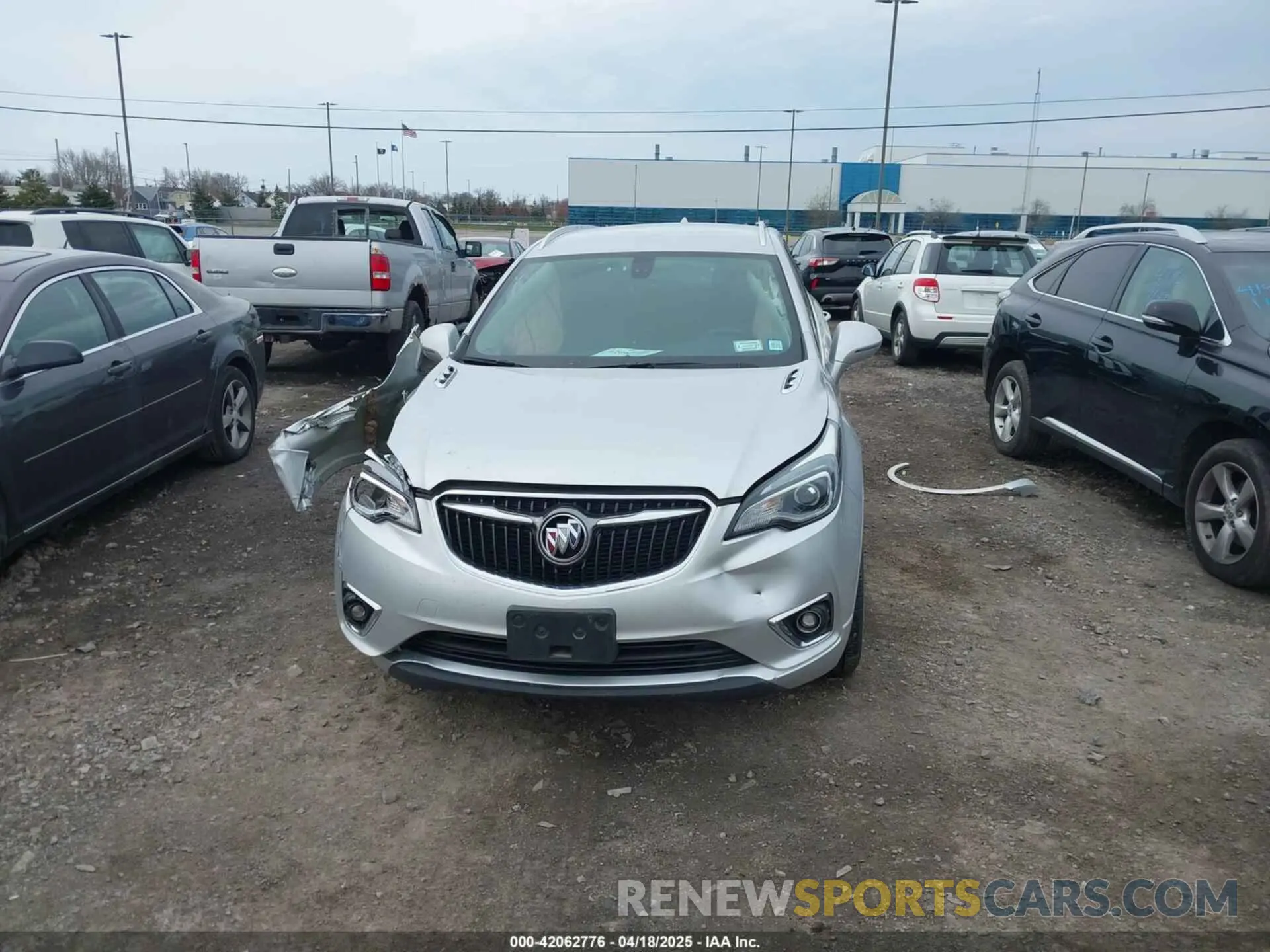 11 Фотография поврежденного автомобиля LRBFX2SA2KD005461 BUICK ENVISION 2019