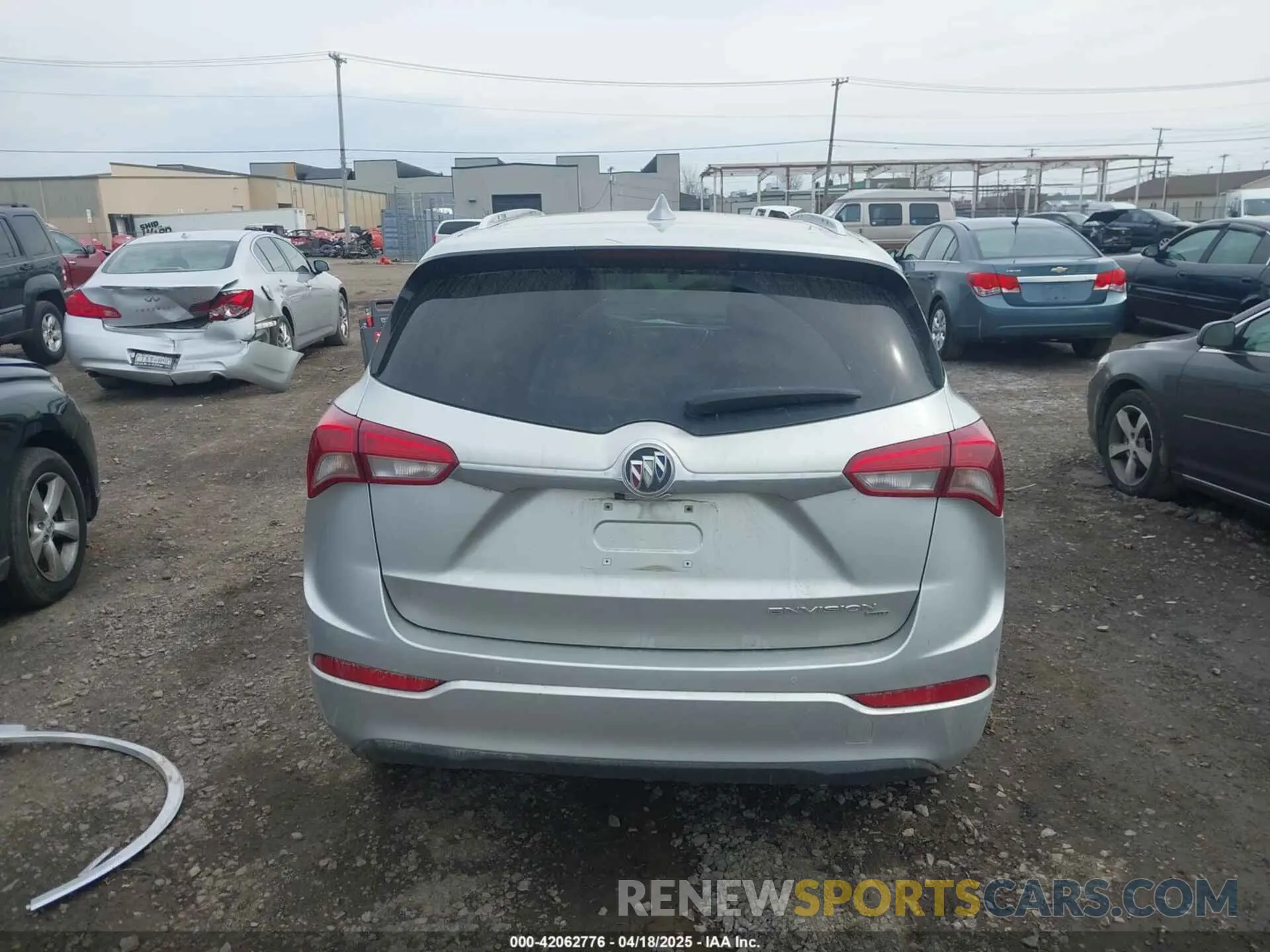 15 Фотография поврежденного автомобиля LRBFX2SA2KD005461 BUICK ENVISION 2019