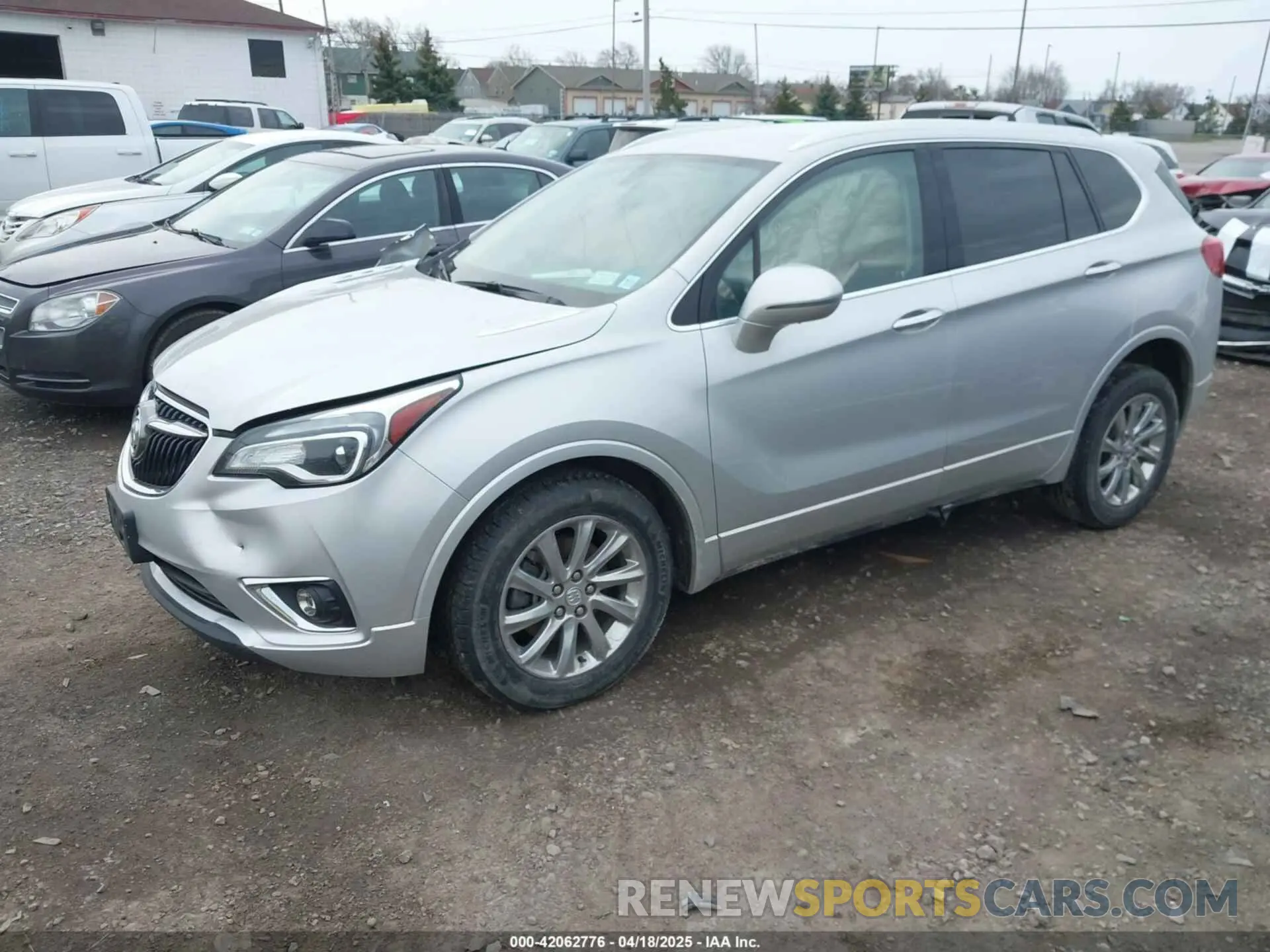 2 Фотография поврежденного автомобиля LRBFX2SA2KD005461 BUICK ENVISION 2019