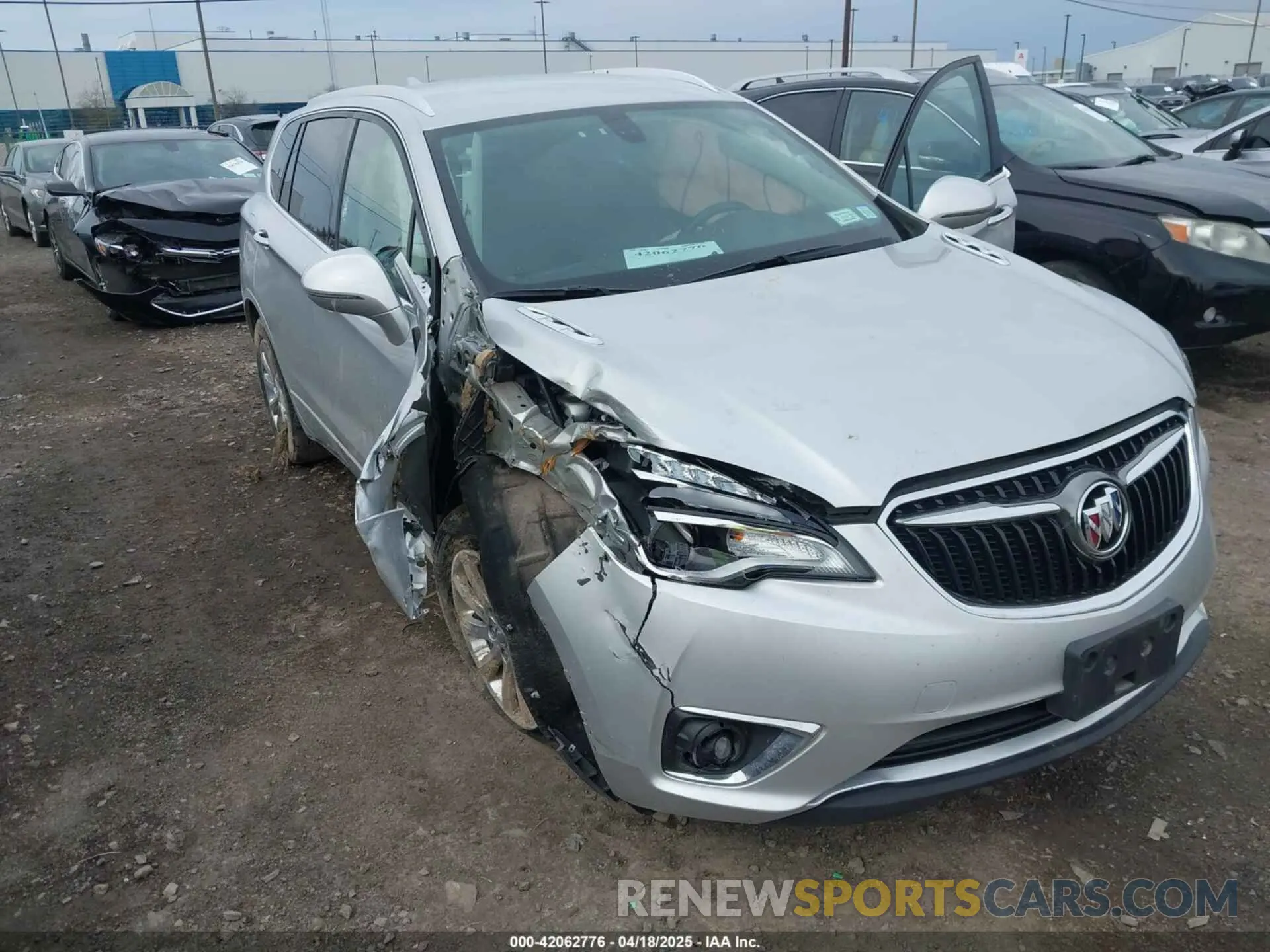 6 Фотография поврежденного автомобиля LRBFX2SA2KD005461 BUICK ENVISION 2019
