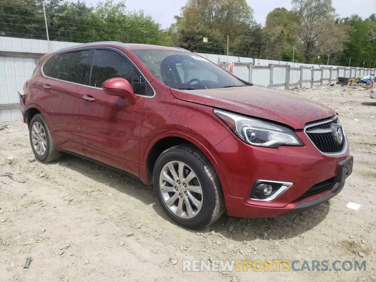 4 Photograph of a damaged car LRBFX2SA3KD013908 BUICK ENVISION 2019