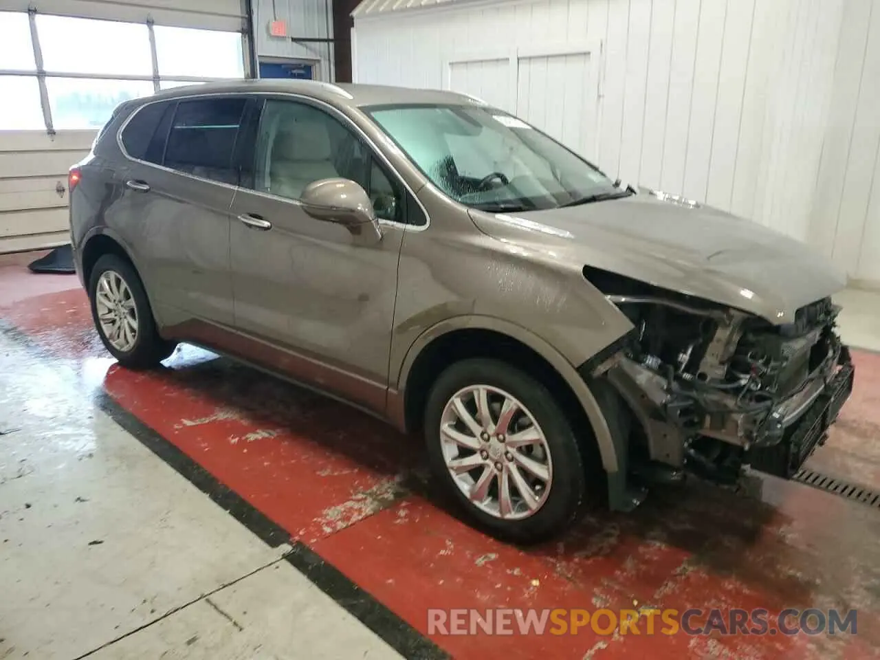 4 Фотография поврежденного автомобиля LRBFX2SA3KD125625 BUICK ENVISION 2019